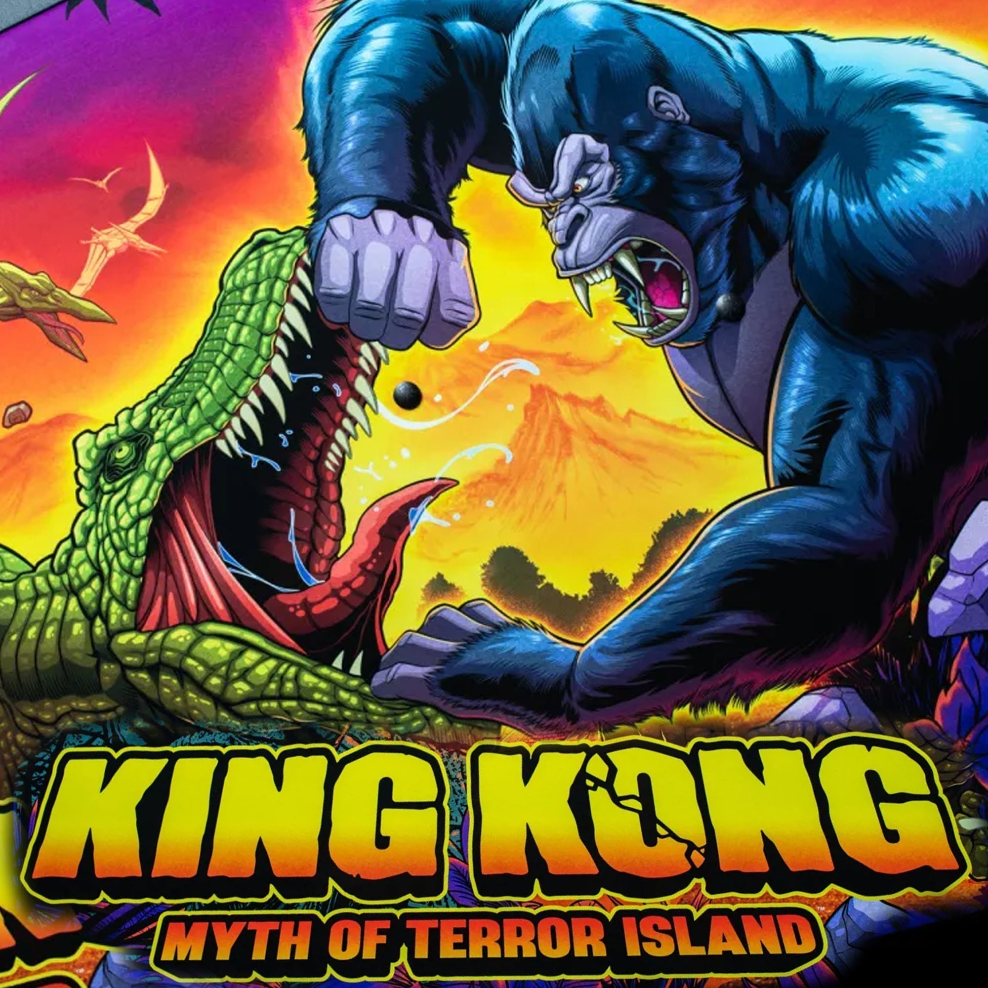 King Kong: Myth of Terror Island Pinball Game - Nitro Pinball USA