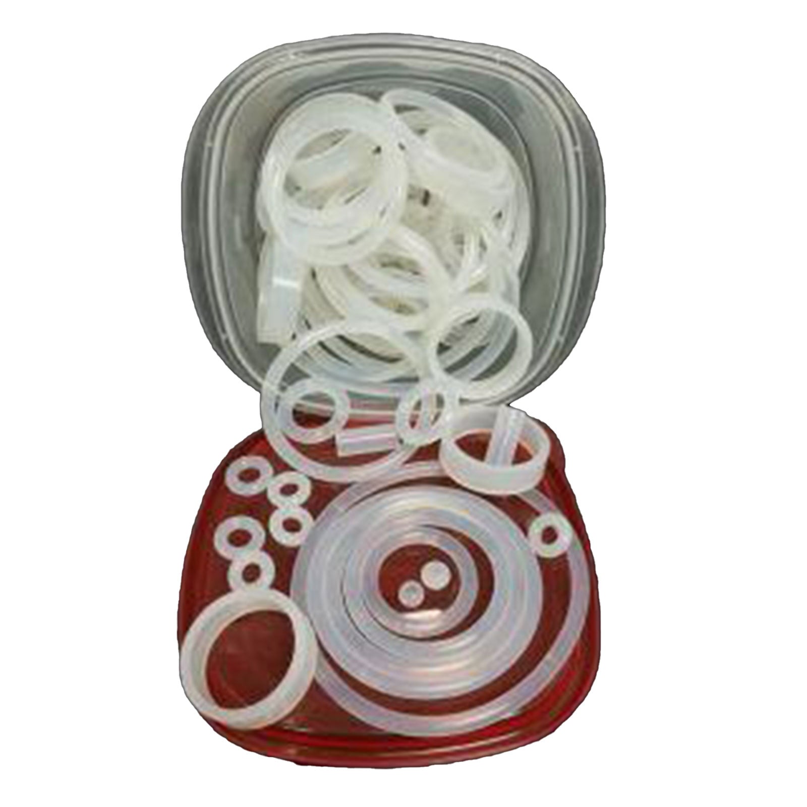 Nitro Pinball Sales Parts & Accessories 125-Piece Translucent Rubber Ring Set/w 6 Flipper Rubbers