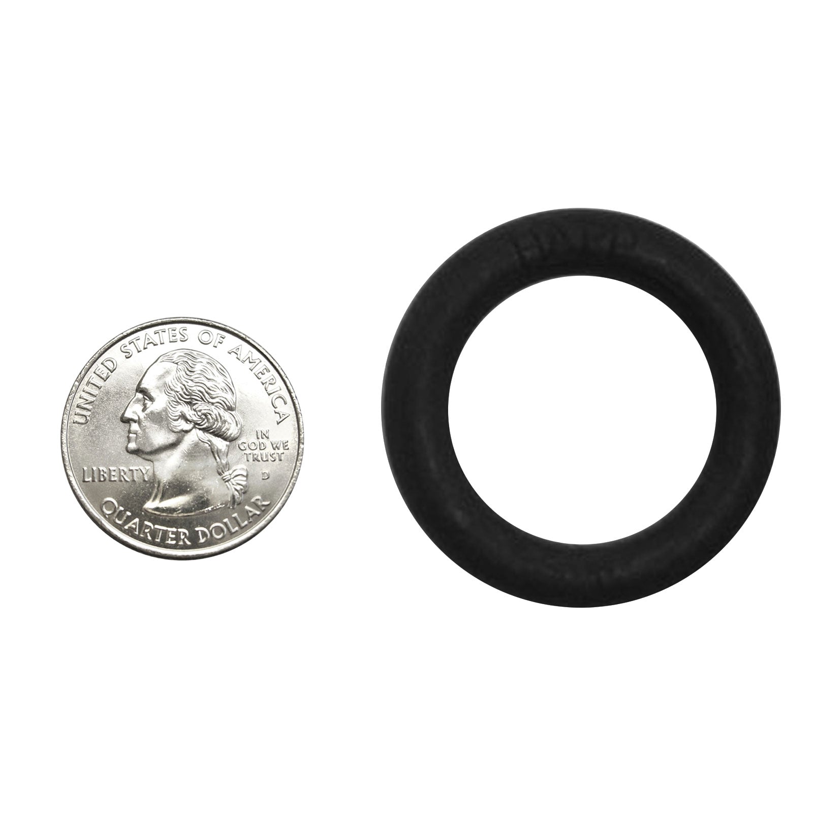 1" Black Rubber Ring