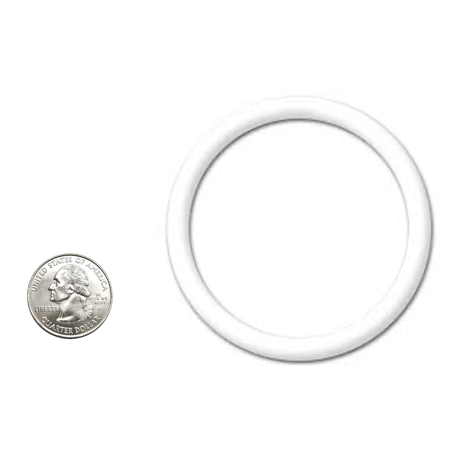 Nitro Pinball Sales Parts & Accessories 2-1/2" White Rubber Ring