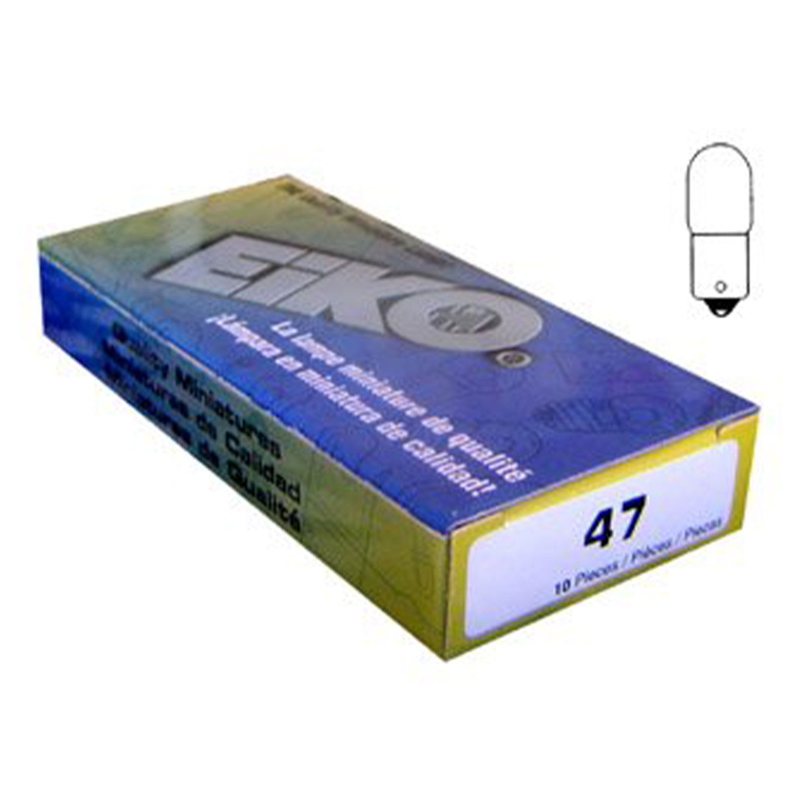 Nitro Pinball Sales Parts & Accessories #47 Bulbs (Box of 10)-Bayonet - Nitro Pinball Sales