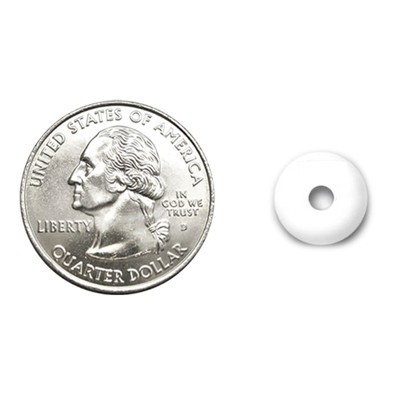 Nitro Pinball Sales Parts & Accessories 7/16" OD White Mini Post Rubbers