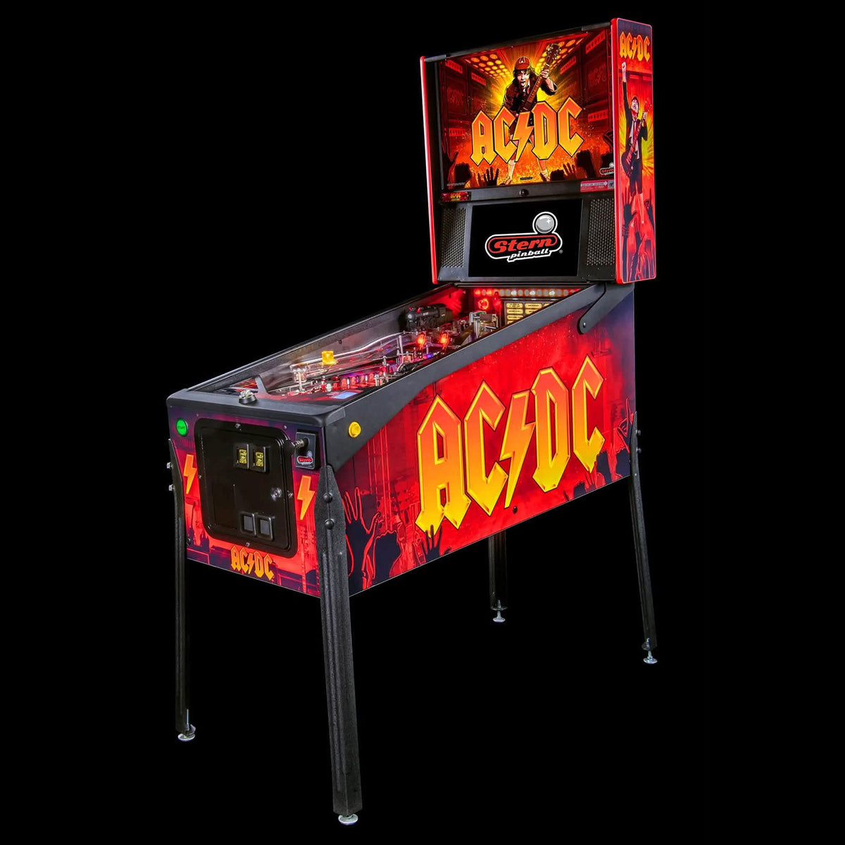 Nitro Pinball Sales AC/DC PREMIUM Pinball Machine Stern Pinball