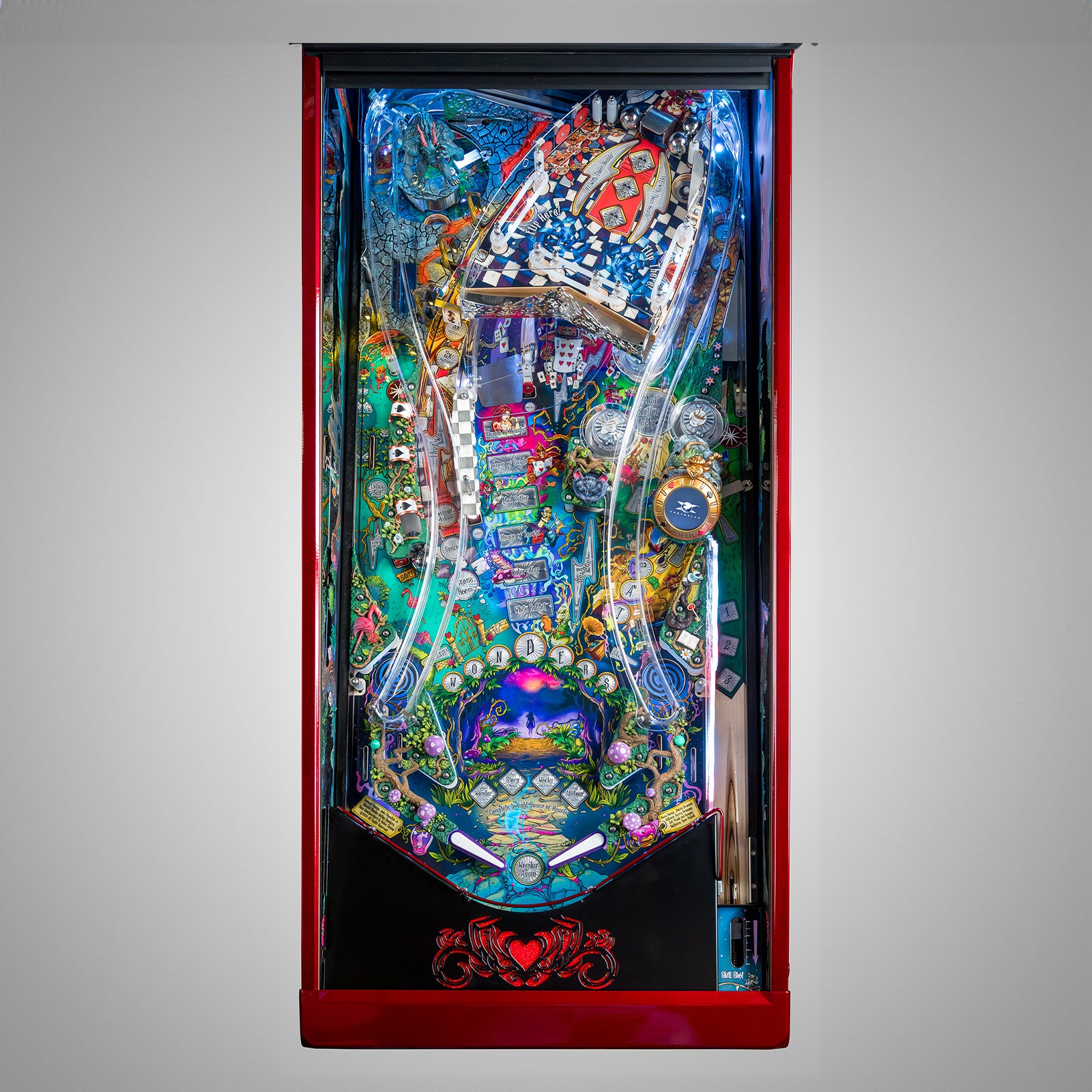 Nitro Pinball Sales Alice’s Adventures in Wonderland by DPX Dutch Pinball Machine