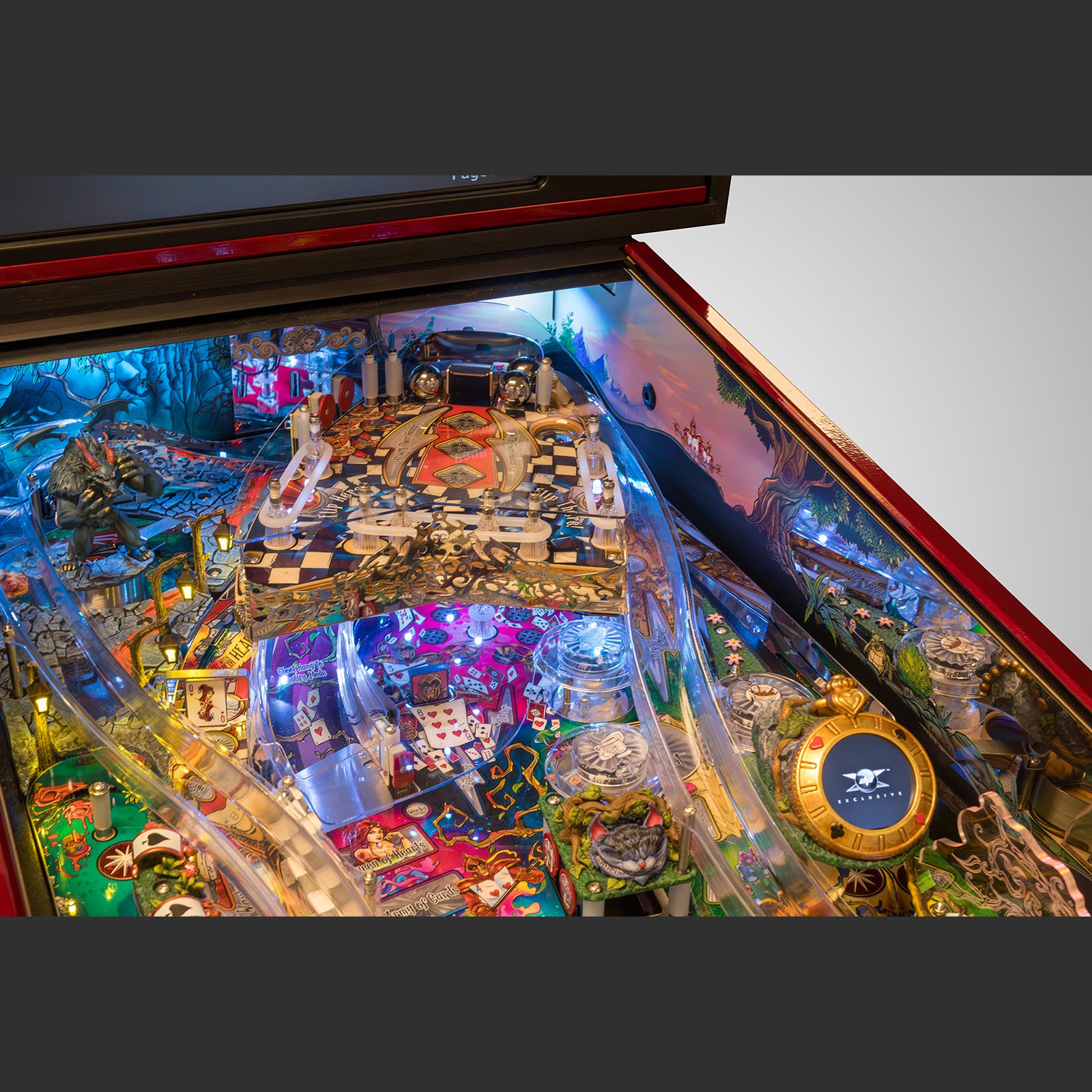Nitro Pinball Sales Alice’s Adventures in Wonderland by DPX Dutch Pinball Machine