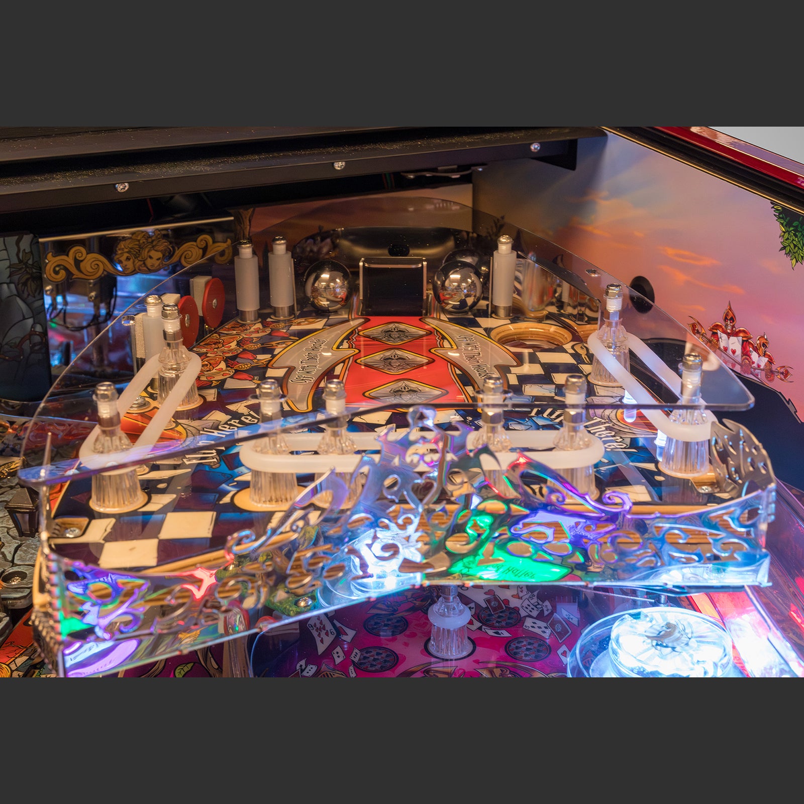 Nitro Pinball Sales Alice’s Adventures in Wonderland by DPX Dutch Pinball Machine