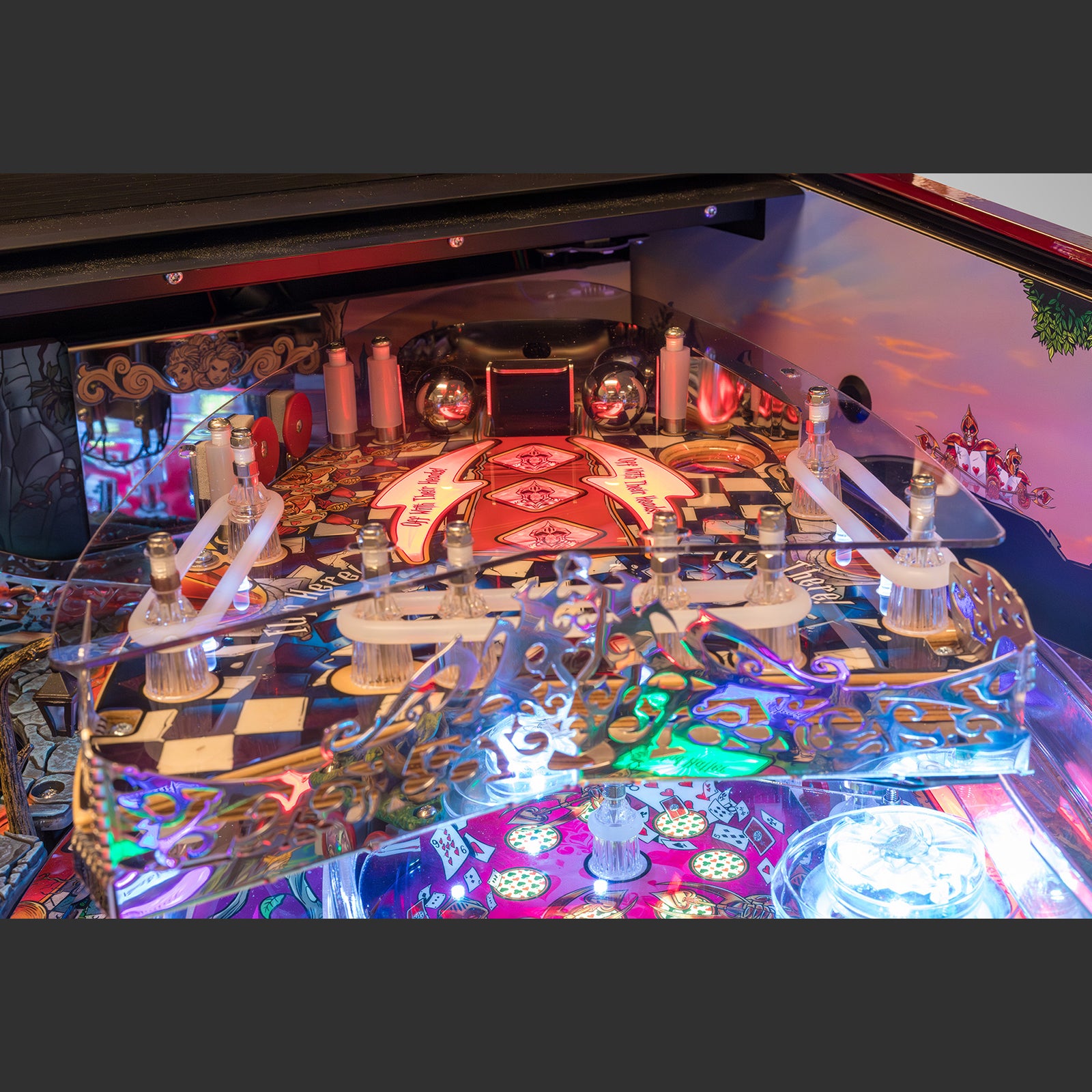 Nitro Pinball Sales Alice’s Adventures in Wonderland by DPX Dutch Pinball Machine