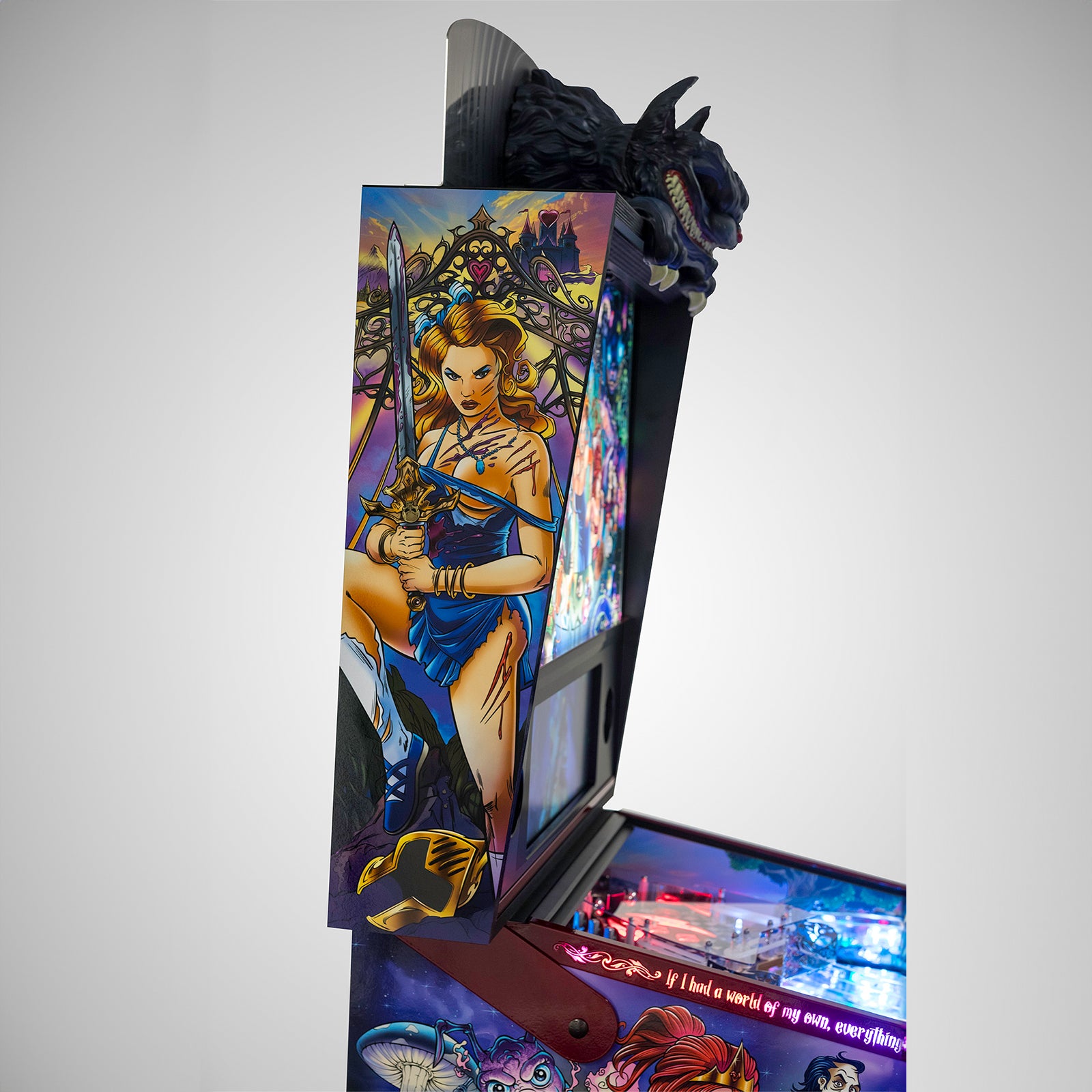 Nitro Pinball Sales Alice’s Adventures in Wonderland by DPX Dutch Pinball Machine