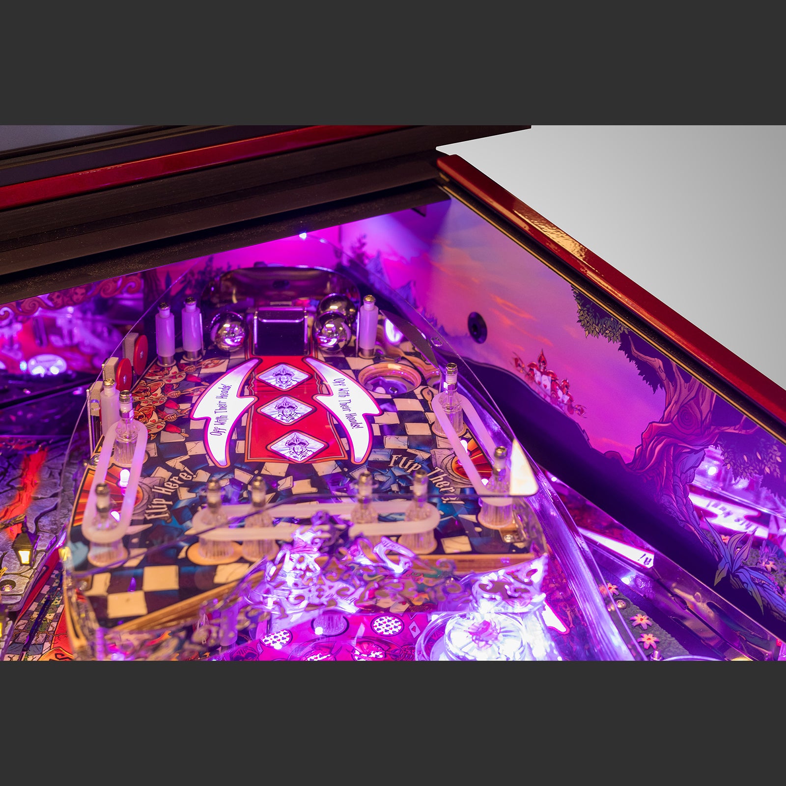 Nitro Pinball Sales Alice’s Adventures in Wonderland by DPX Dutch Pinball Machine
