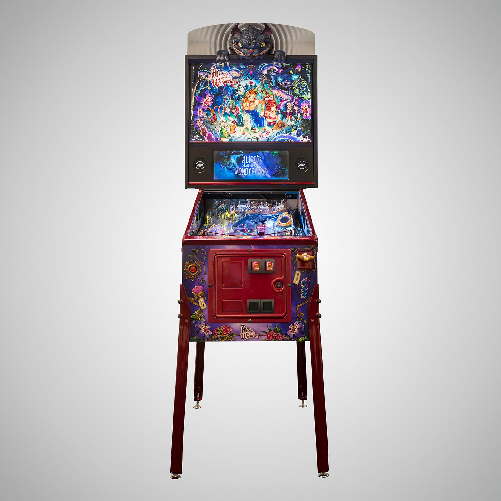 Nitro Pinball Sales Alice’s Adventures in Wonderland by DPX Dutch Pinball Machine