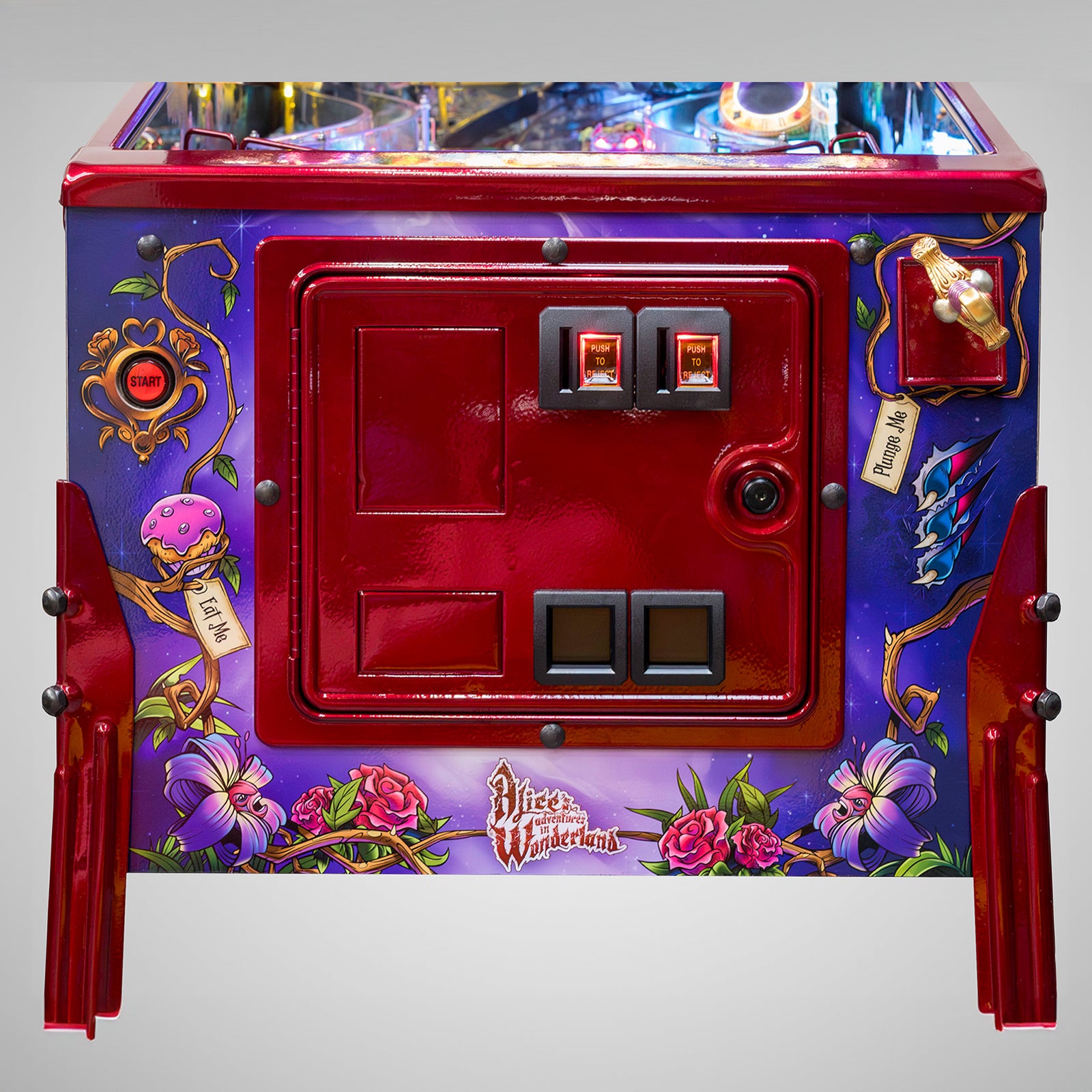 Nitro Pinball Sales Alice’s Adventures in Wonderland by DPX Dutch Pinball Machine