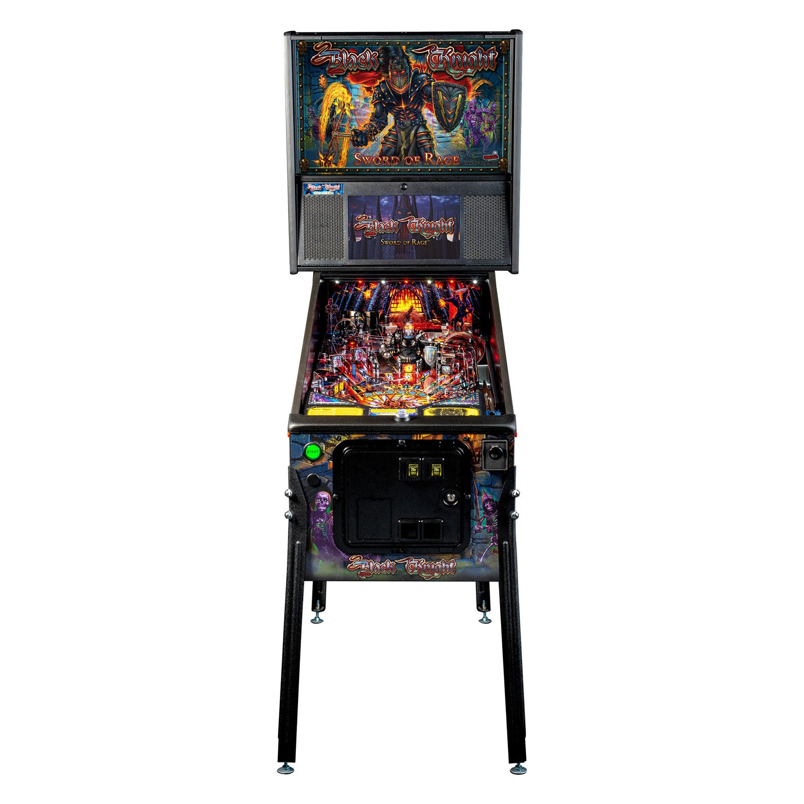 Nitro Pinball Sales Pinball Machine Stern Black Knight: Sword of Rage Pro