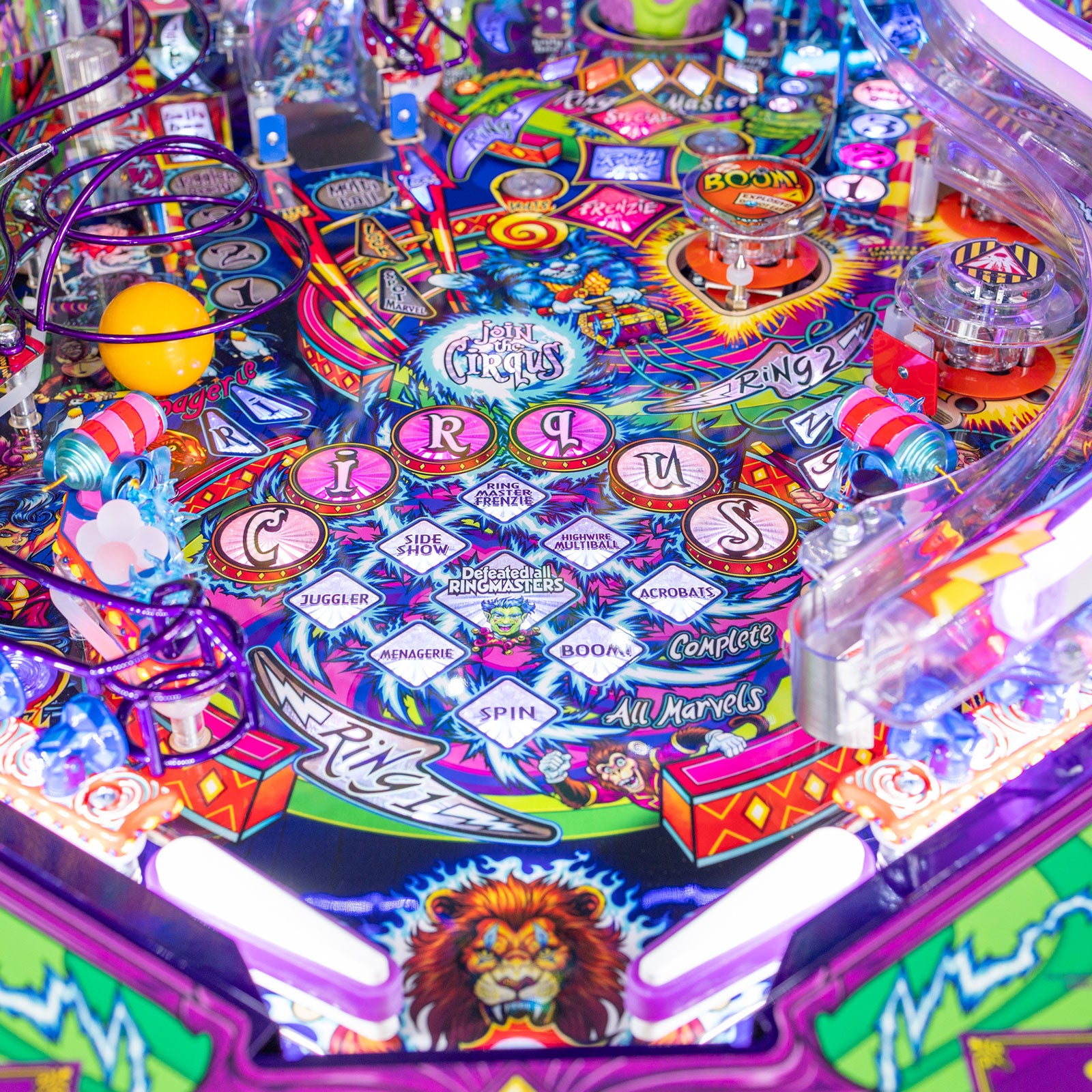 Nitro Pinball Sales CIRQUS VOLTAIRE Ringmaster Edition - American Pinball - Pinball Machine