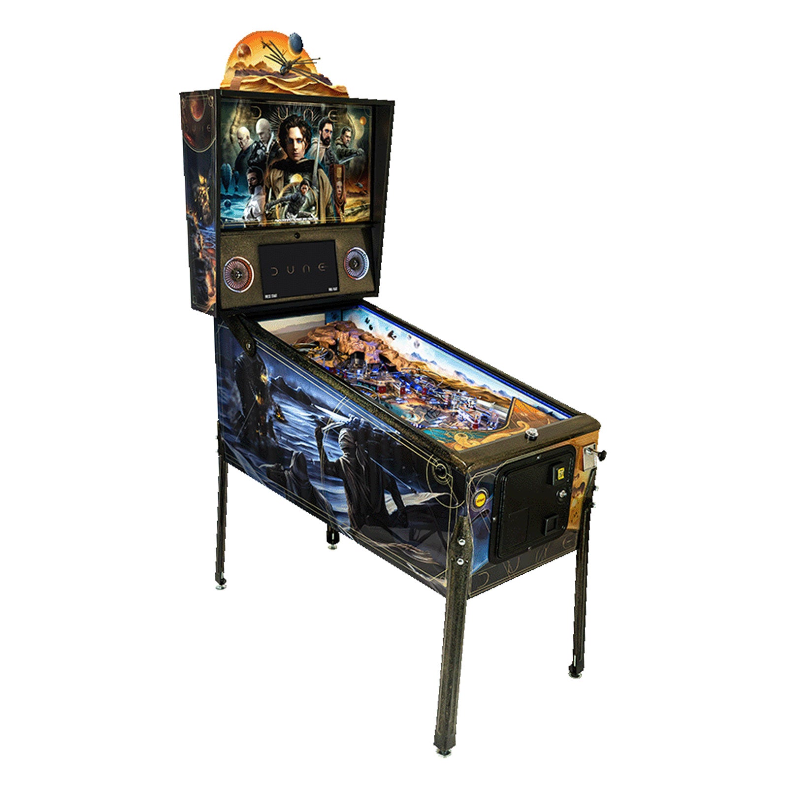 Nitro Pinball Sales DUNE Pinball by Barrels of Fun