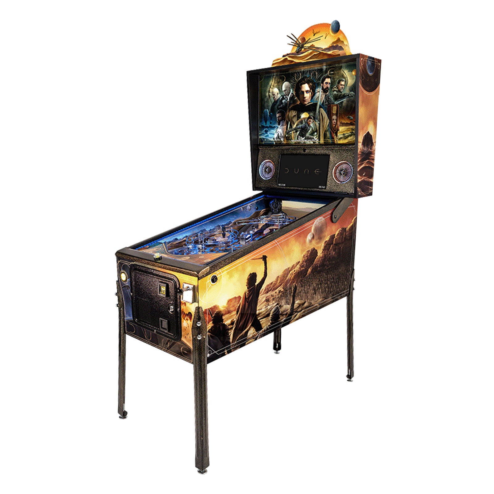 Nitro Pinball Sales DUNE Pinball by Barrels of Fun