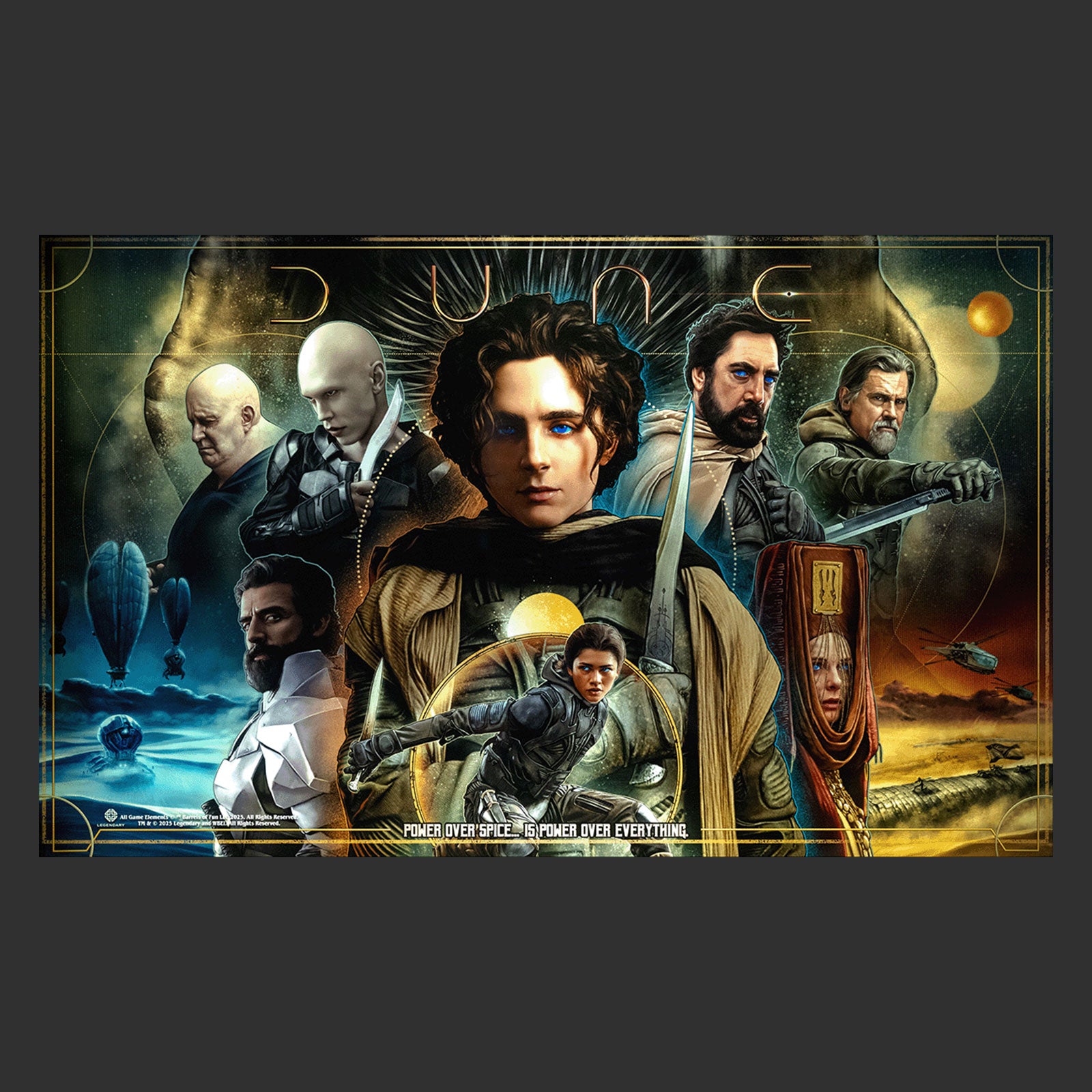 Nitro Pinball Sales DUNE Pinball by Barrels of Fun