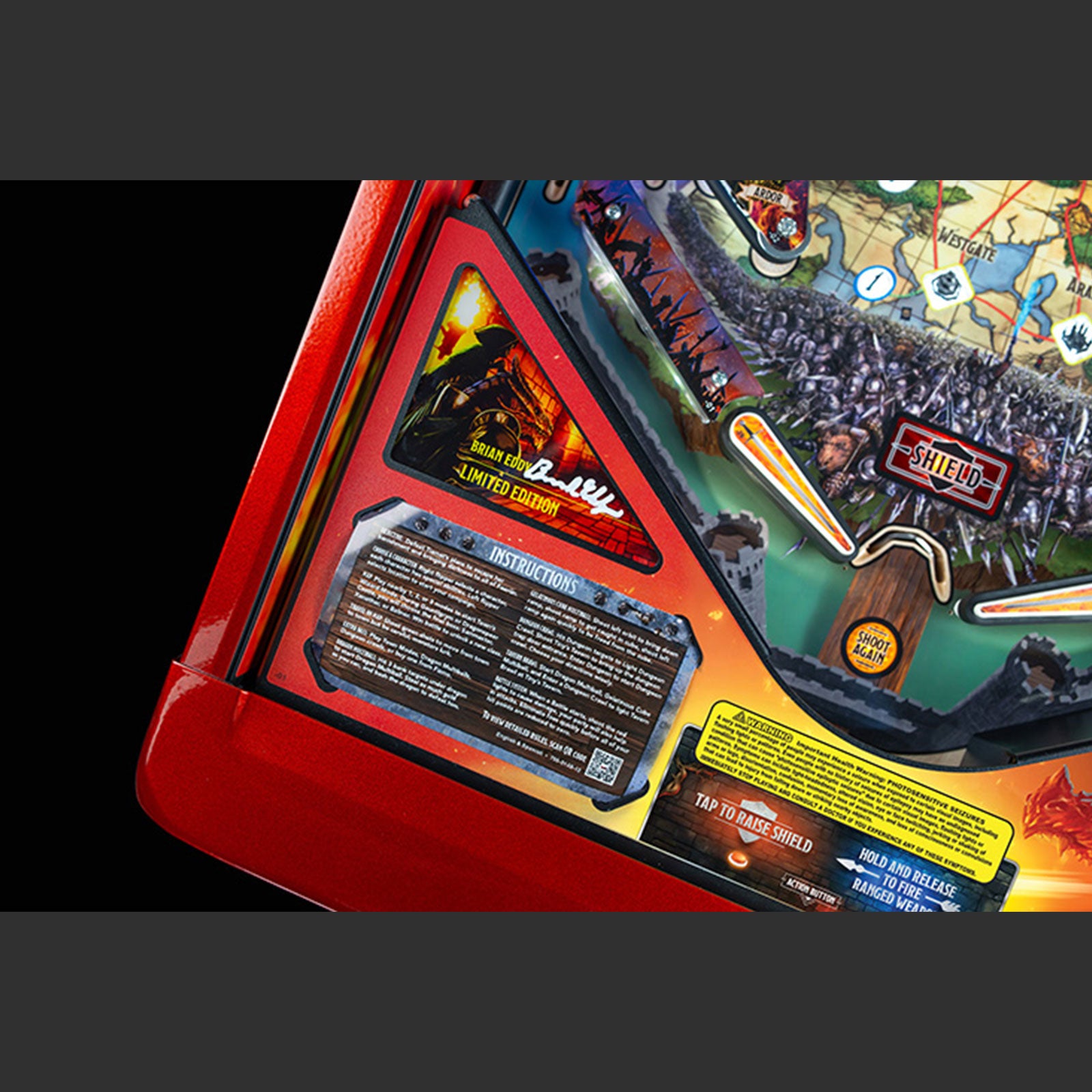 Nitro Pinball Sales Stern Pinball Machine Dungeons & Dragons: The Tyrant’s Eye LIMITED EDITION