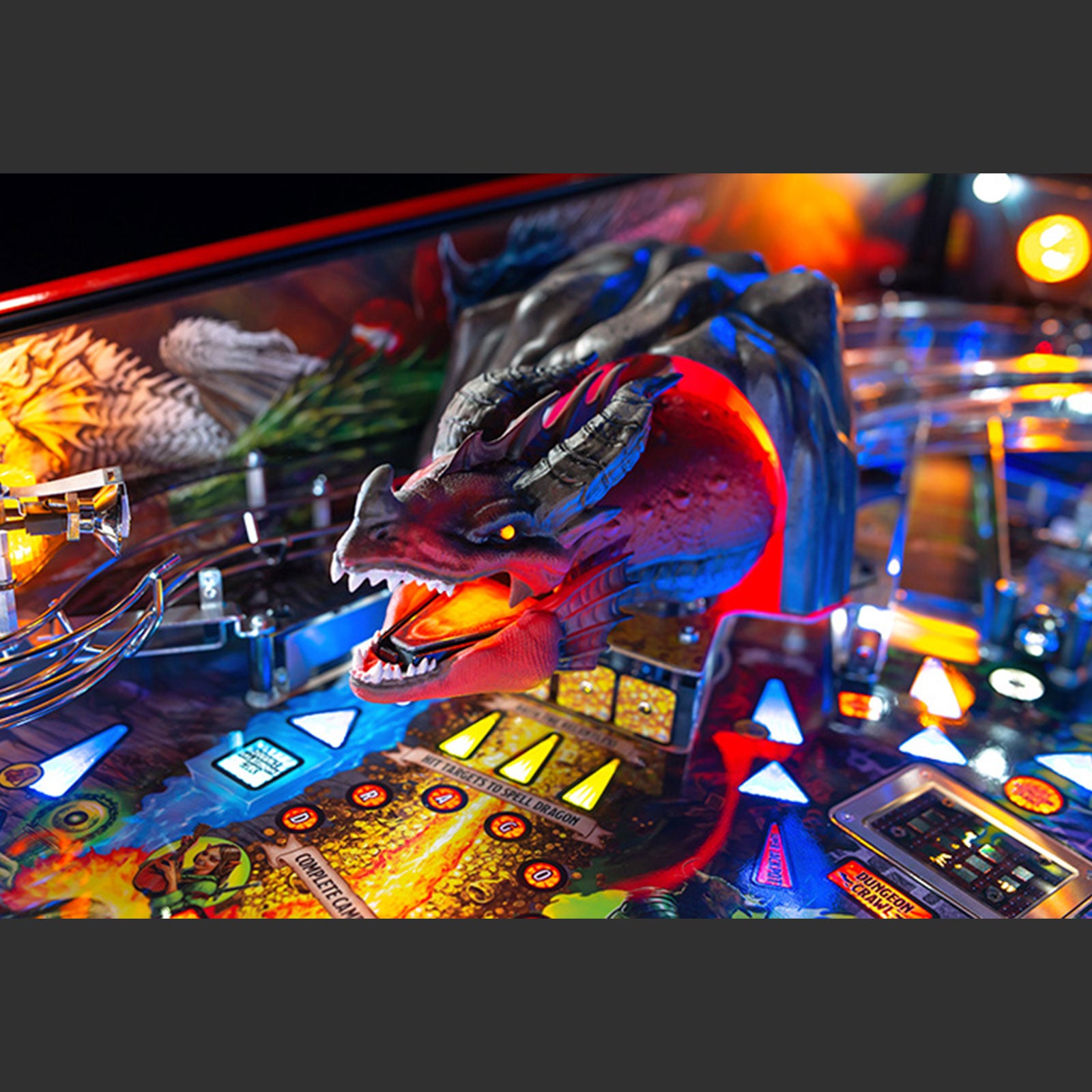 Nitro Pinball Sales Stern Pinball Machine Dungeons & Dragons: The Tyrant’s Eye LIMITED EDITION