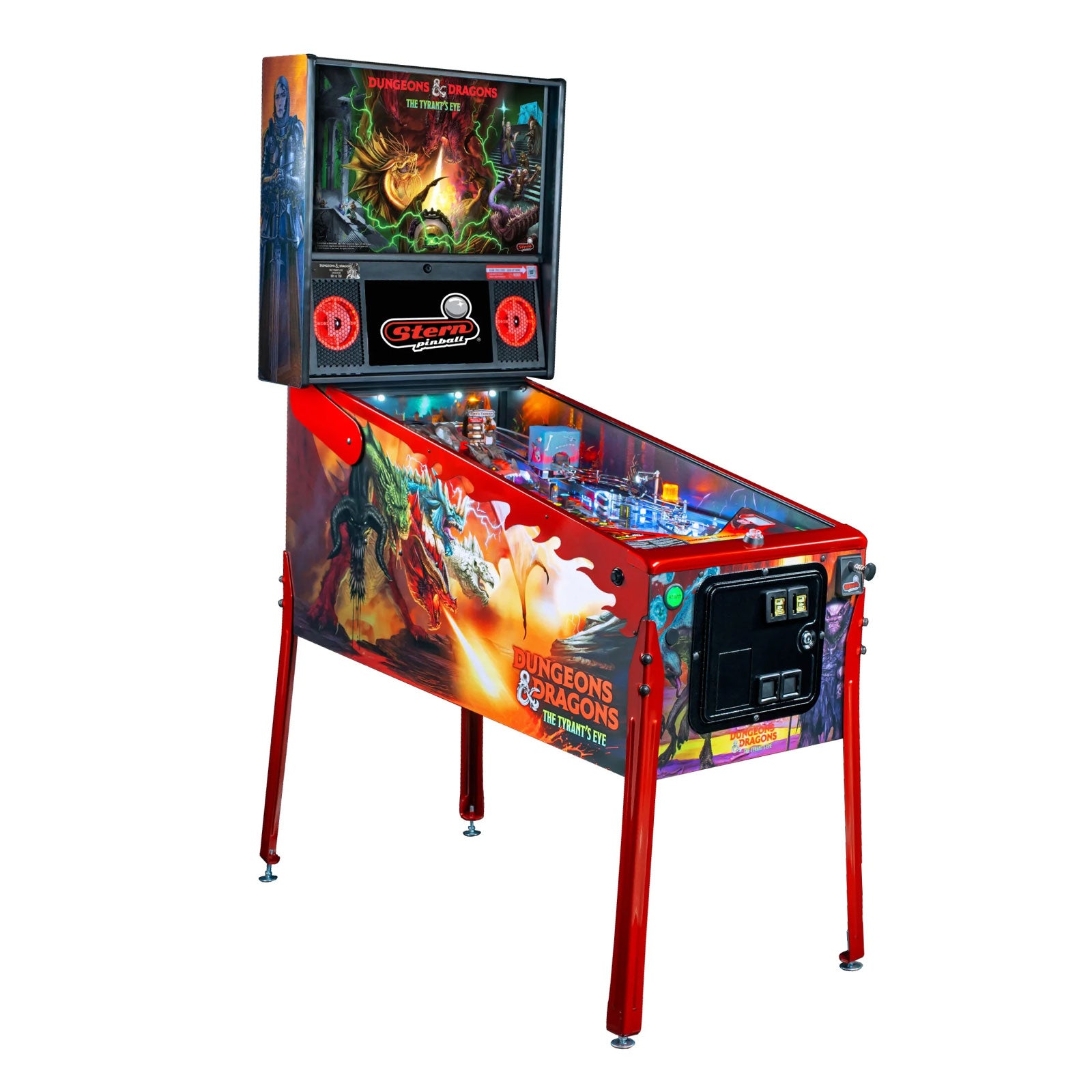 Nitro Pinball Sales Stern Pinball Machine Dungeons & Dragons: The Tyrant’s Eye LIMITED EDITION