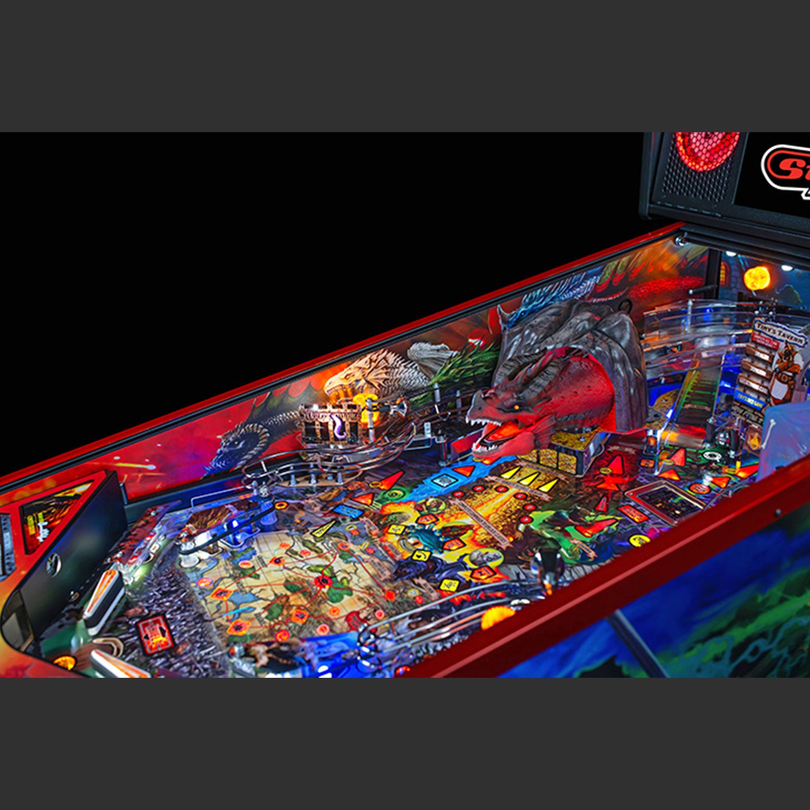 Nitro Pinball Sales Stern Pinball Machine Dungeons & Dragons: The Tyrant’s Eye LIMITED EDITION