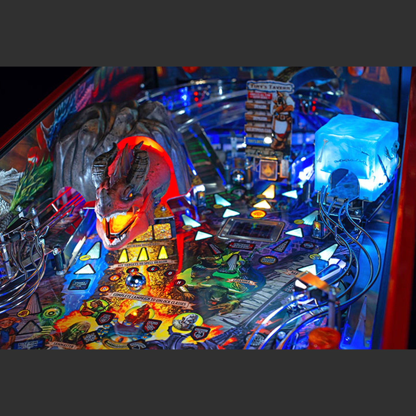 Nitro Pinball Sales Stern Pinball Machine Dungeons & Dragons: The Tyrant’s Eye LIMITED EDITION
