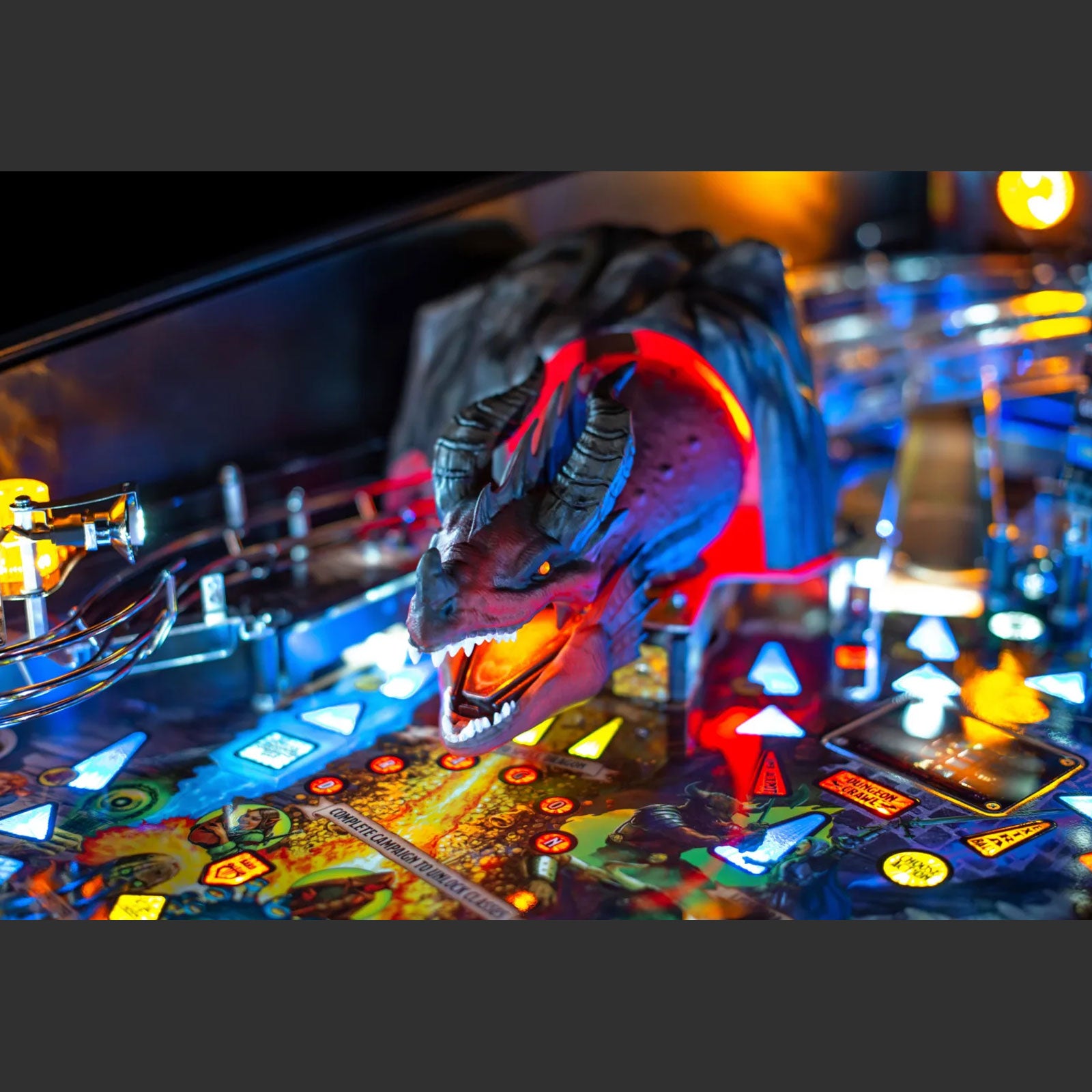 Nitro Pinball Sales Stern Pinball Machine Dungeons & Dragons: The Tyrant’s Eye PRO