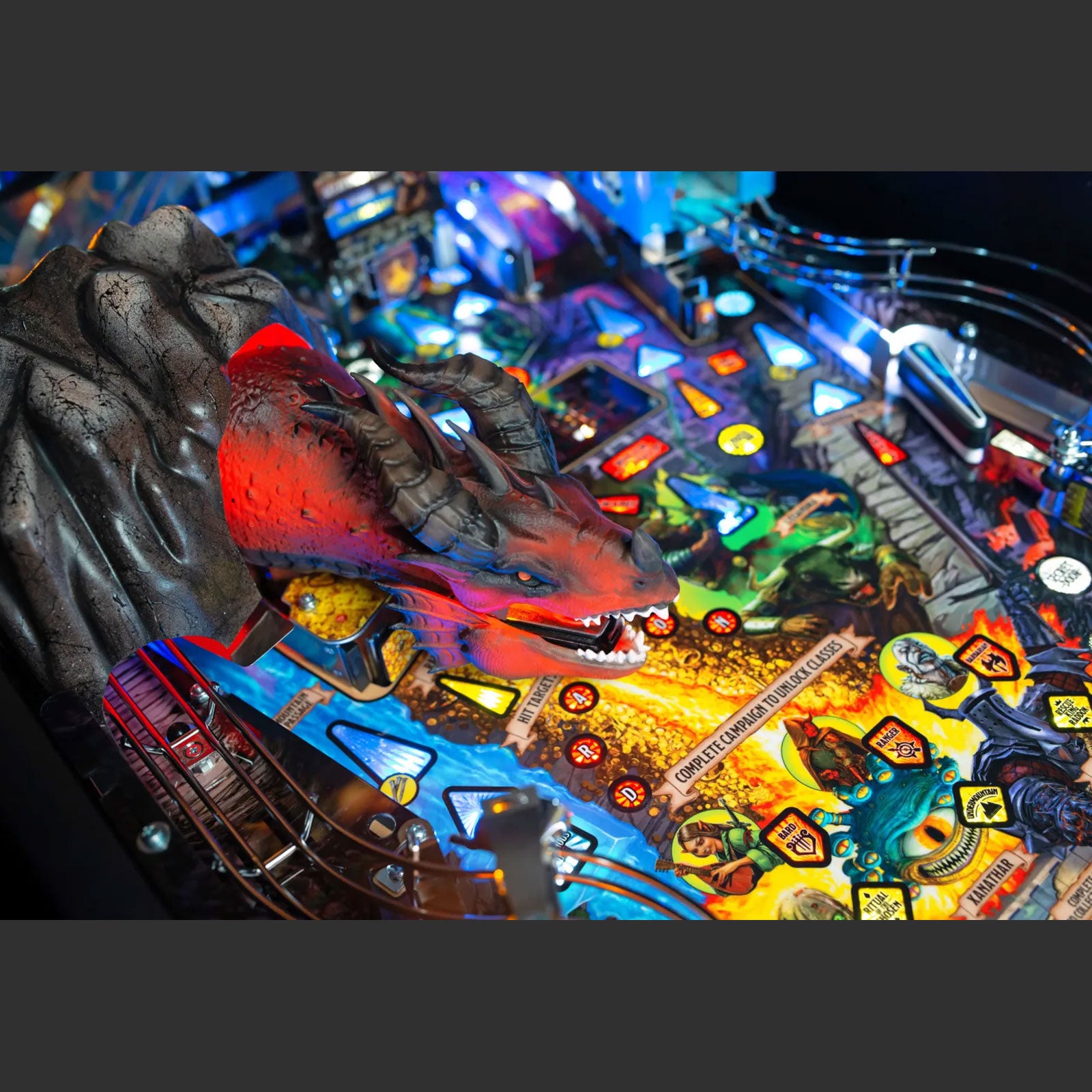 Nitro Pinball Sales Stern Pinball Machine Dungeons & Dragons: The Tyrant’s Eye PRO