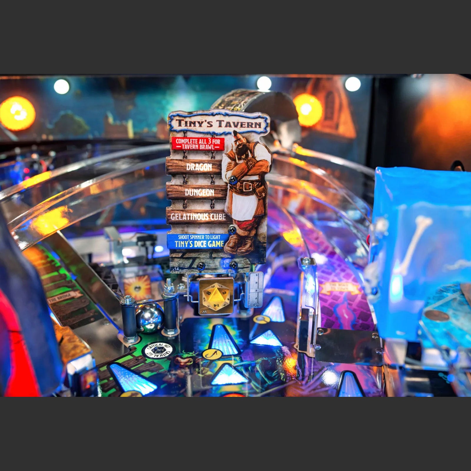 Nitro Pinball Sales Stern Pinball Machine Dungeons & Dragons: The Tyrant’s Eye PRO