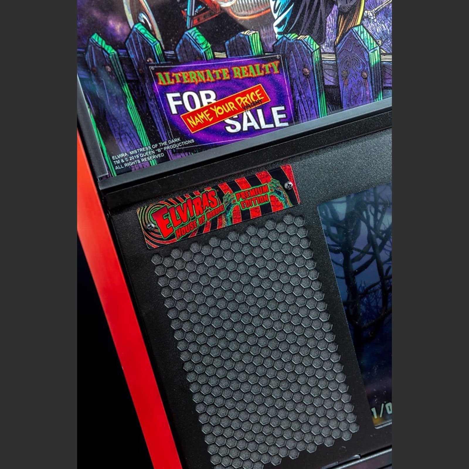 Nitro Pinball Sales USA Stern Pinball Machine ELVIRA: House of Horrors: PREMIUM