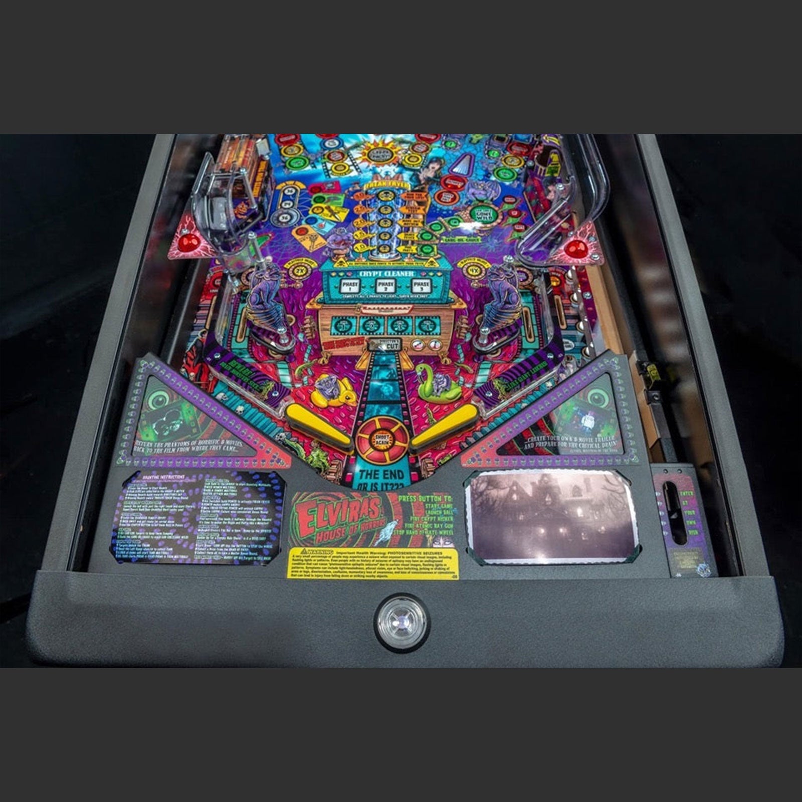 Nitro Pinball Sales USA Stern Pinball Machine ELVIRA: House of Horrors: PREMIUM