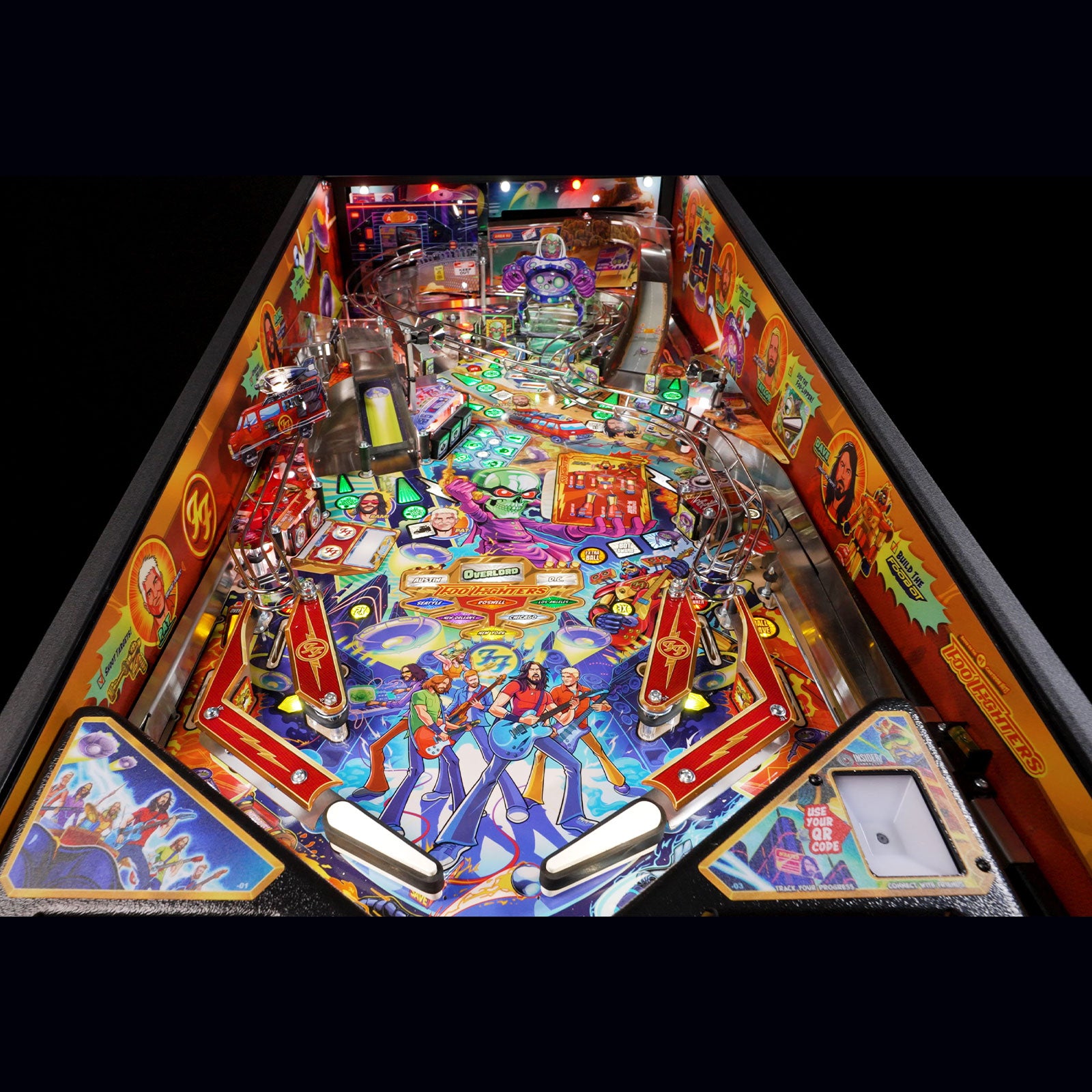 Nitro Pinball Sales Parts & Accessories FOO FIGHTERS INSIDE ART BLADES FOR PRO MODELS