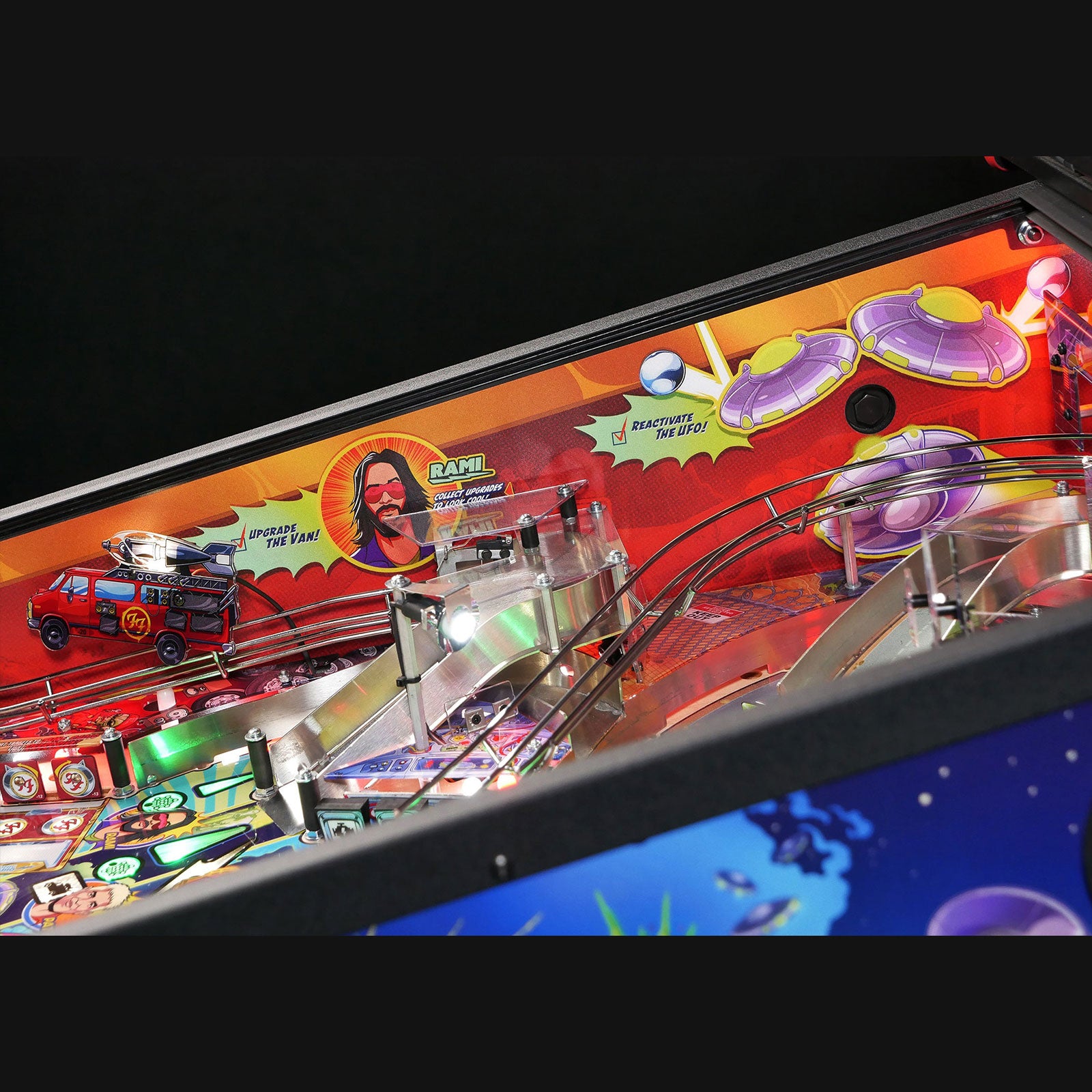 Nitro Pinball Sales Parts & Accessories FOO FIGHTERS INSIDE ART BLADES FOR PRO MODELS