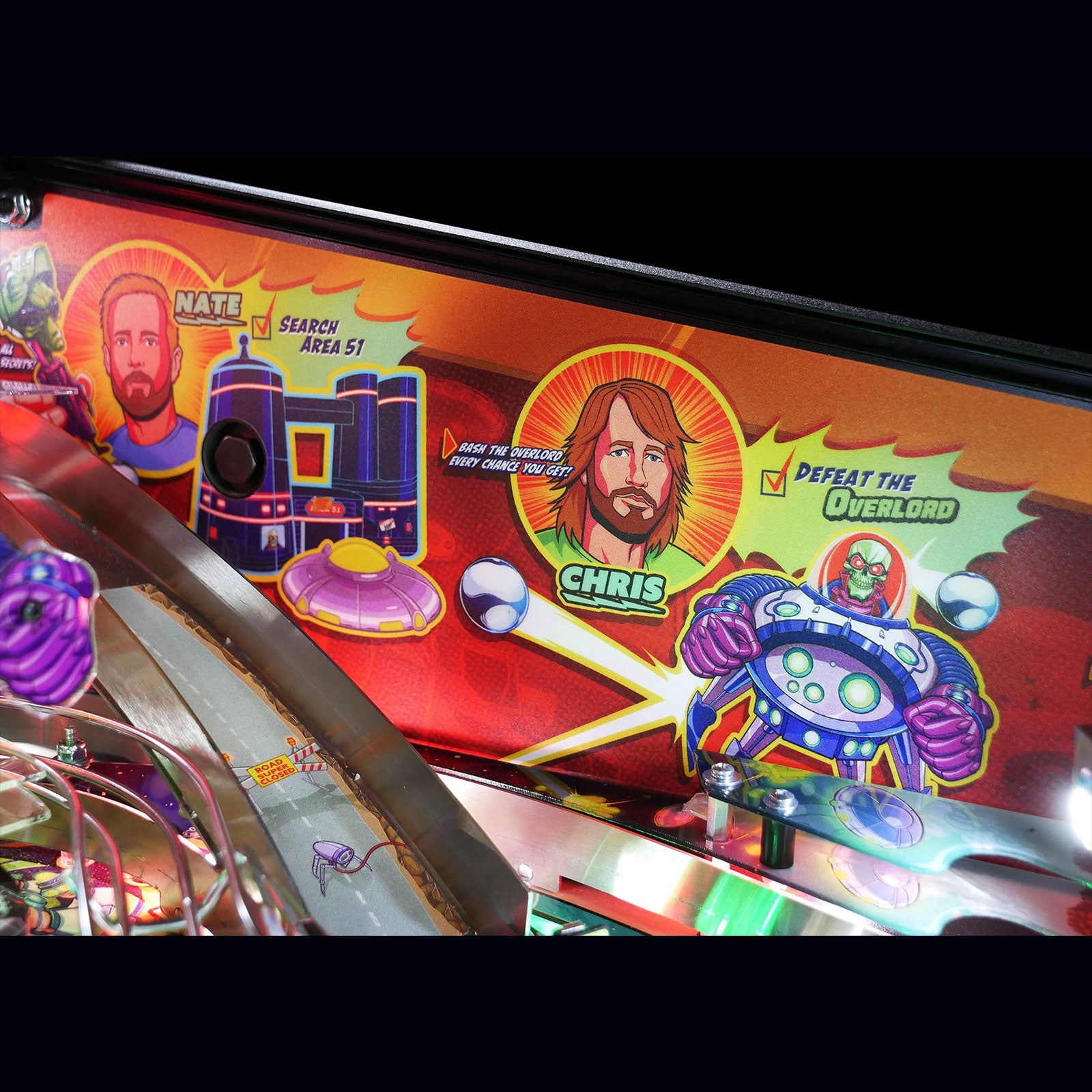 Nitro Pinball Sales Parts & Accessories FOO FIGHTERS INSIDE ART BLADES FOR PRO MODELS