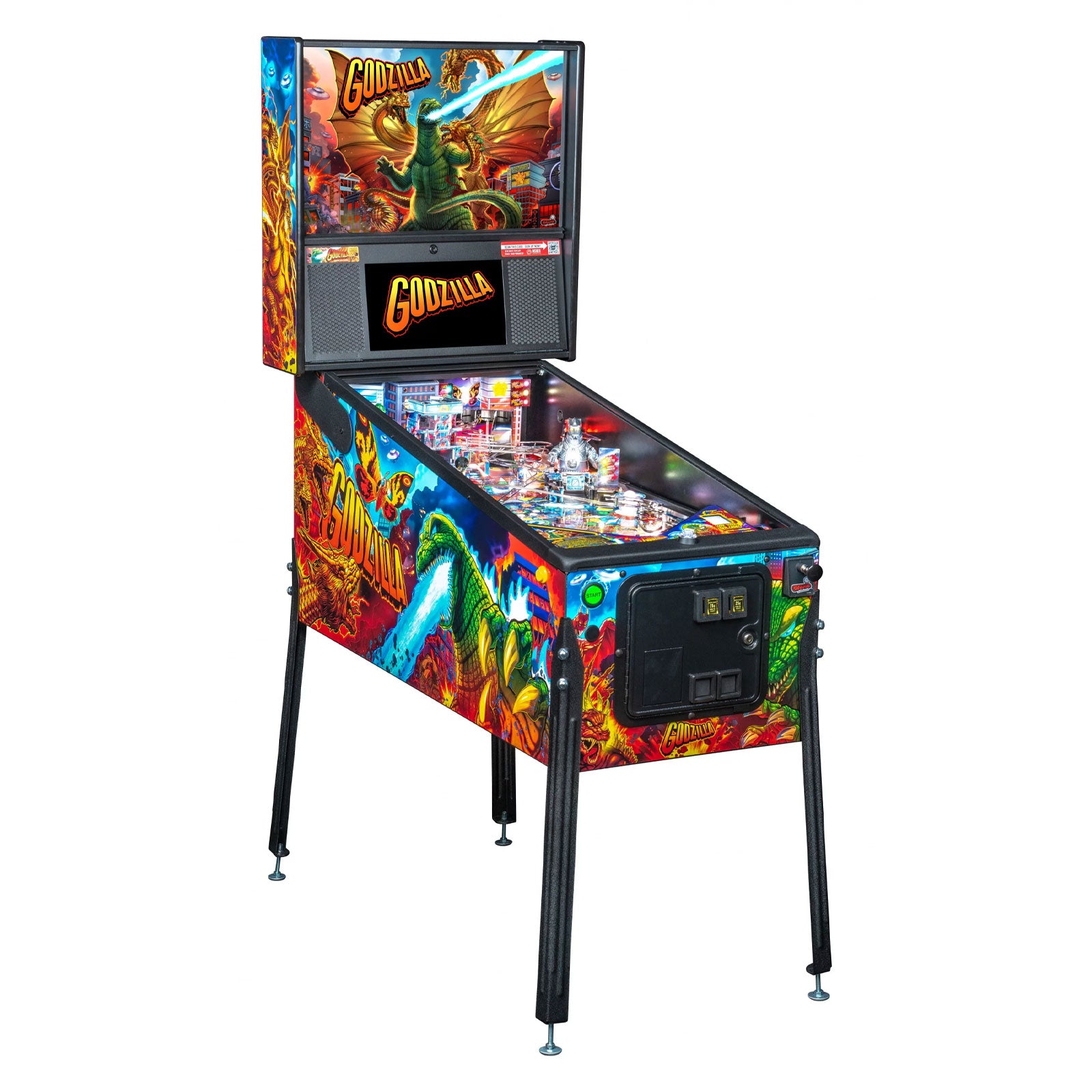 Nitro Pinball Sales USA - Stern Pinball Machine Godzilla Premium