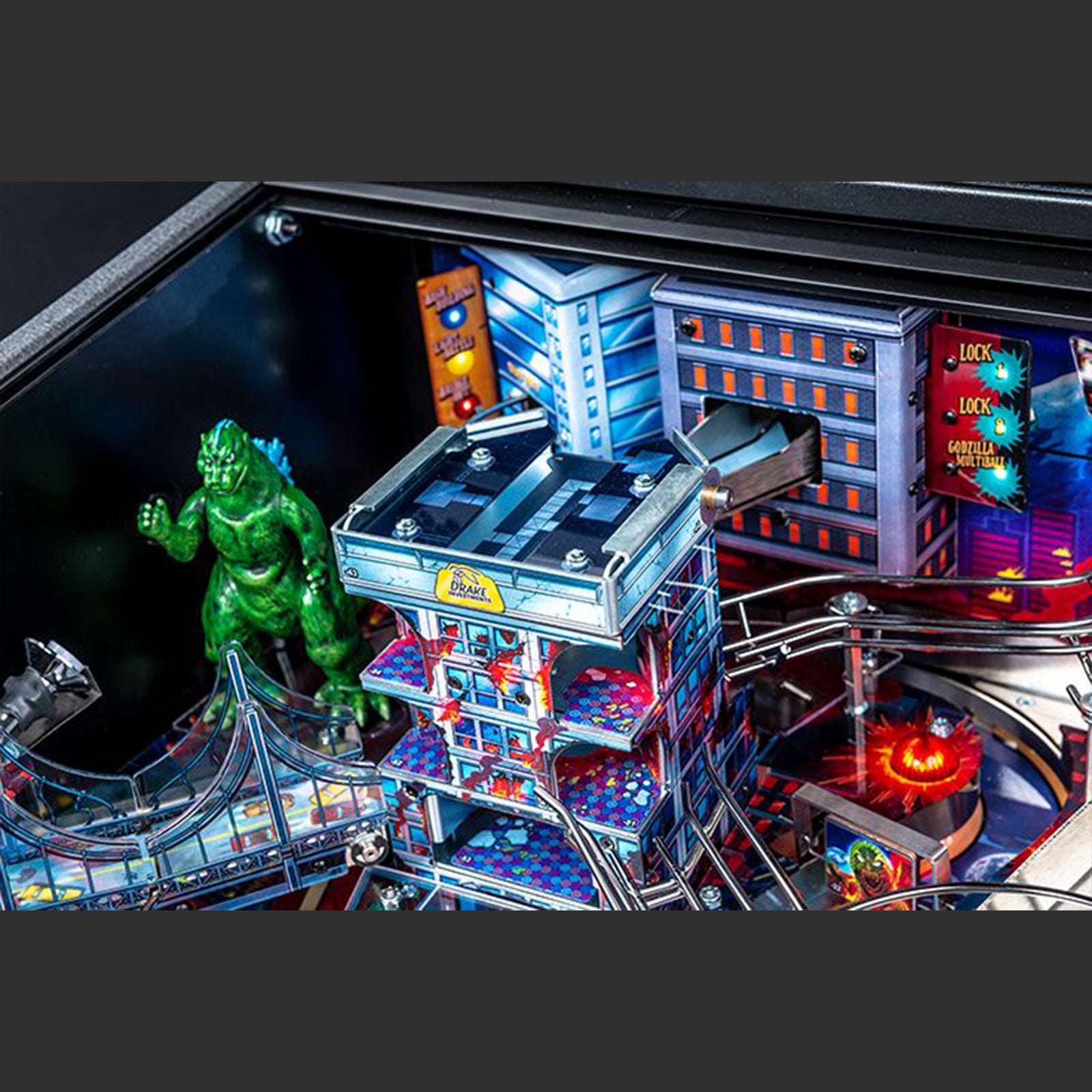 Nitro Pinball Sales USA - Stern Pinball Machine Godzilla Premium