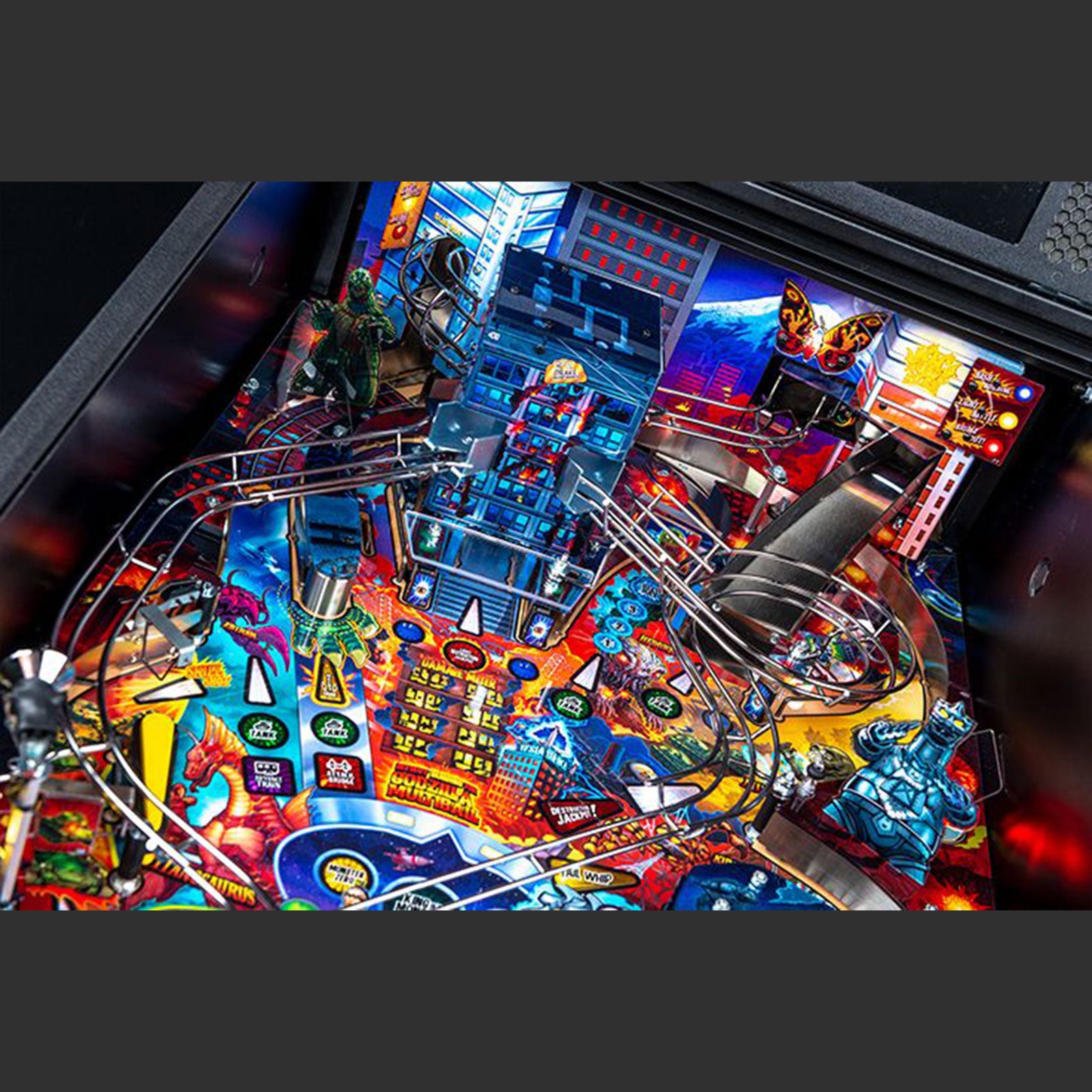 Nitro Pinball Sales USA - Stern Pinball Machine Godzilla Pro