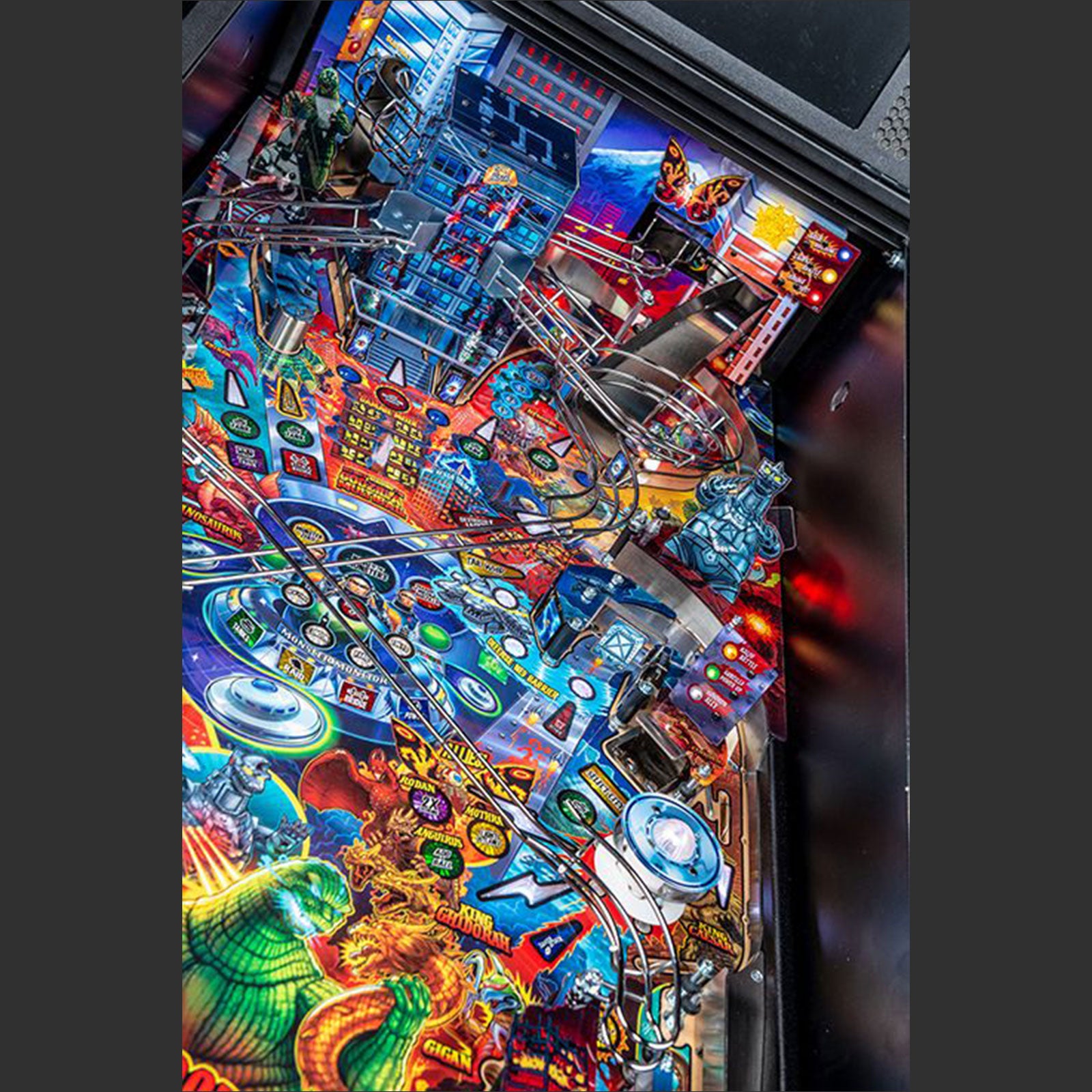 Nitro Pinball Sales USA - Stern Pinball Machine Godzilla Pro