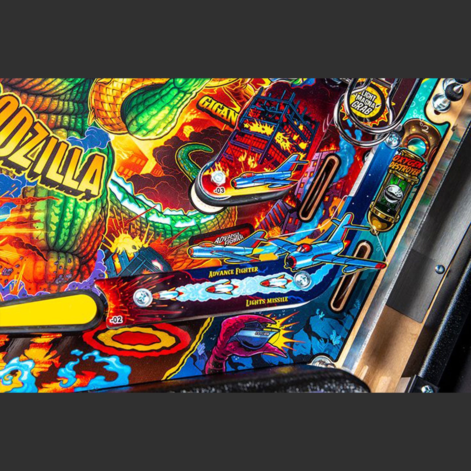 Nitro Pinball Sales USA - Stern Pinball Machine Godzilla Pro
