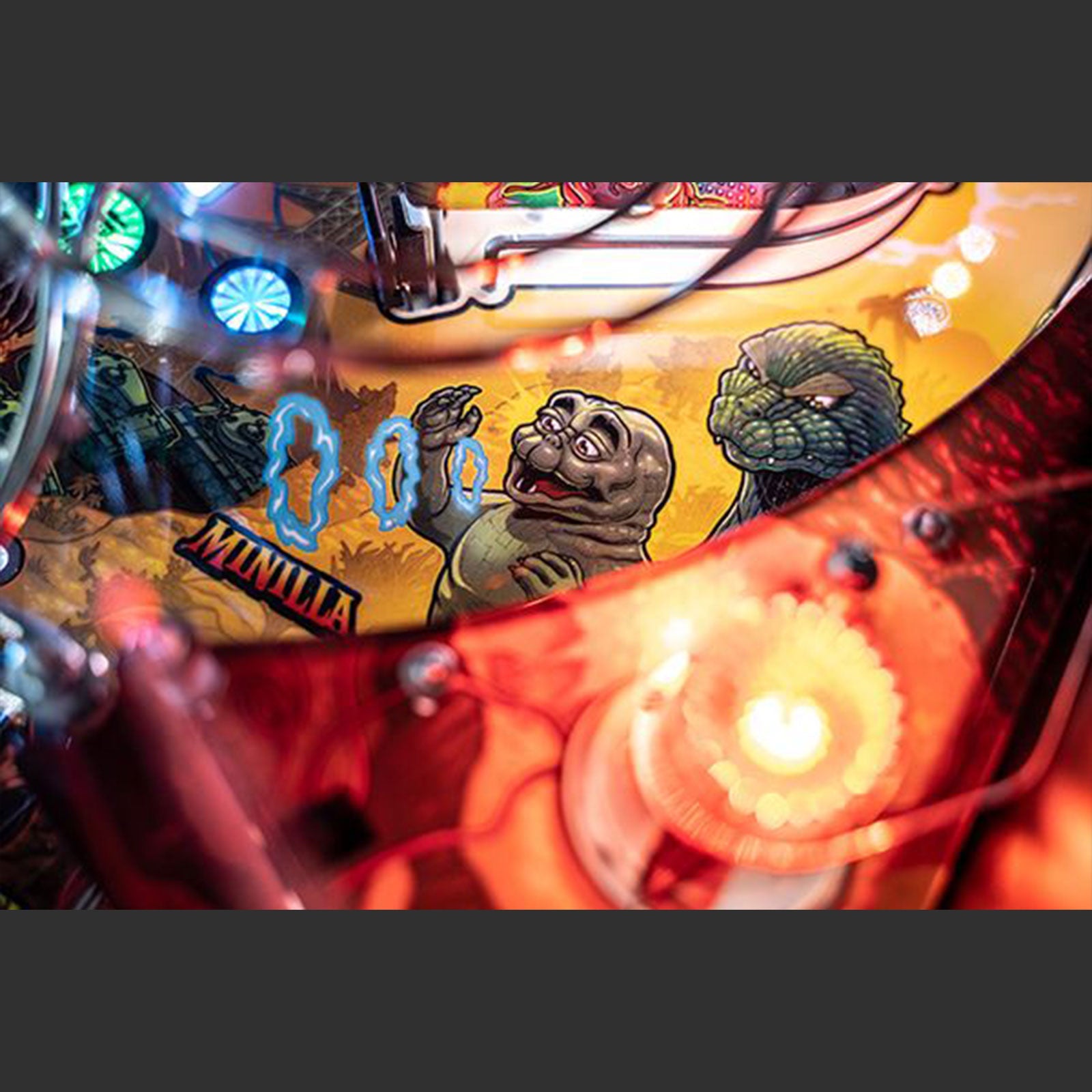 Nitro Pinball Sales USA - Stern Pinball Machine Godzilla Pro
