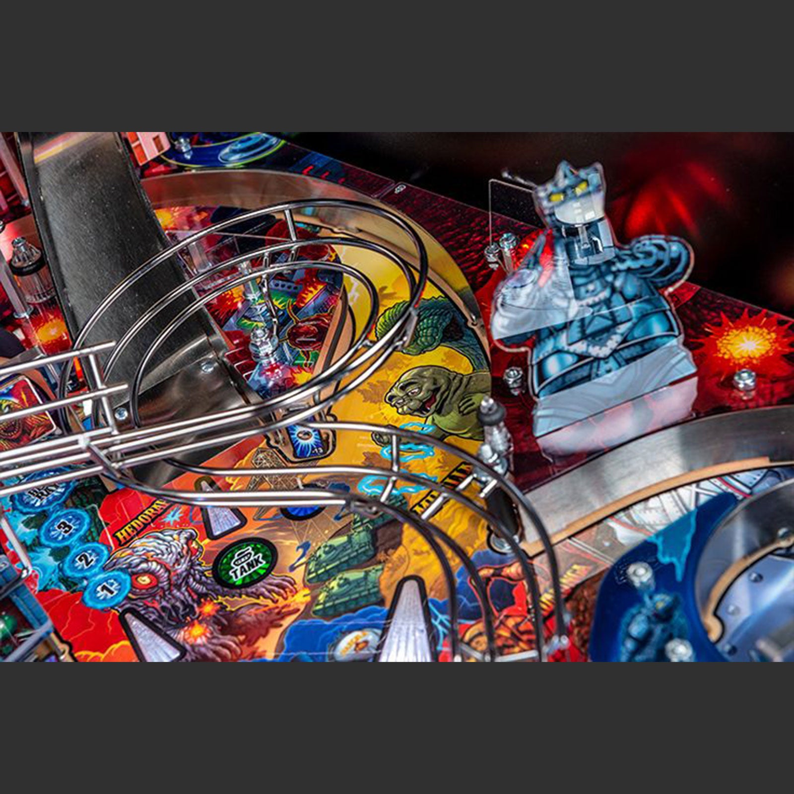 Nitro Pinball Sales USA - Stern Pinball Machine Godzilla Pro