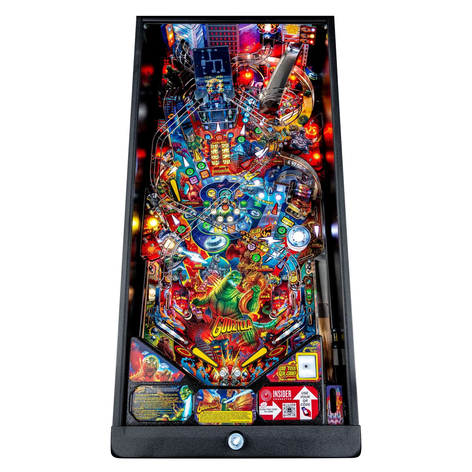 Nitro Pinball Sales USA - Stern Pinball Machine Godzilla Pro