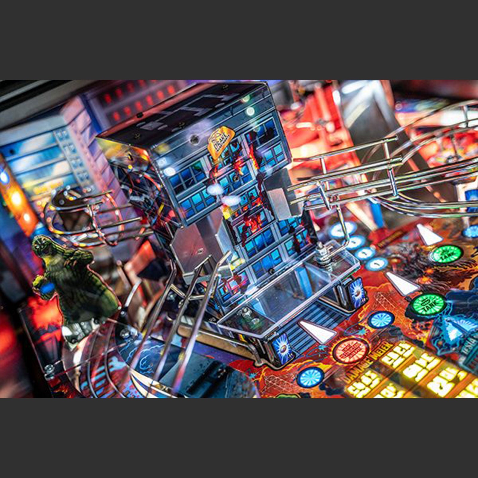 Nitro Pinball Sales USA - Stern Pinball Machine Godzilla Pro