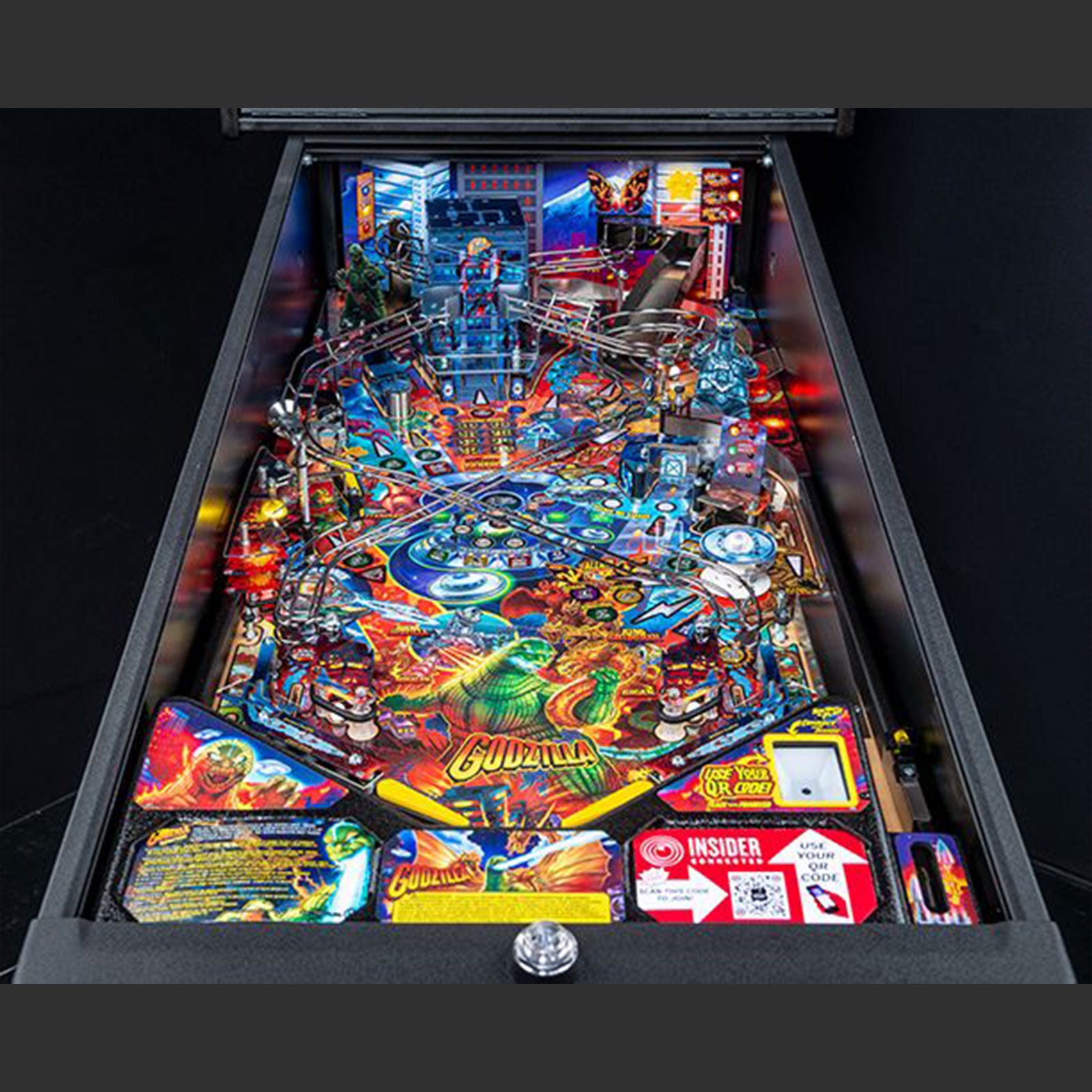 Nitro Pinball Sales USA - Stern Pinball Machine Godzilla Pro
