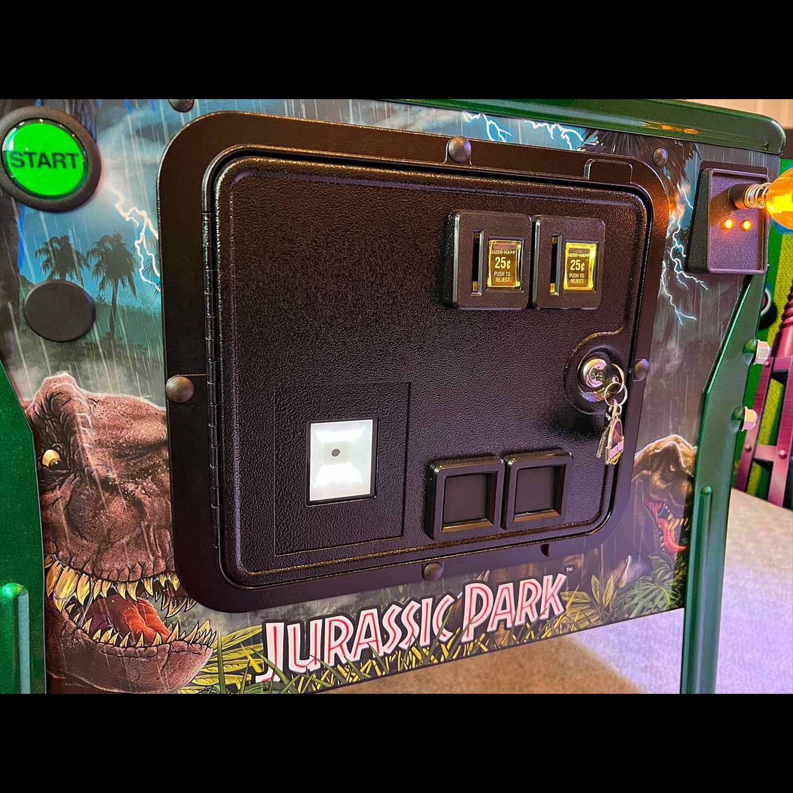 Nitro Pinball Sales Pinball Playfield Accessories Insider Connected QR Code Reader COIN DOOR Mount