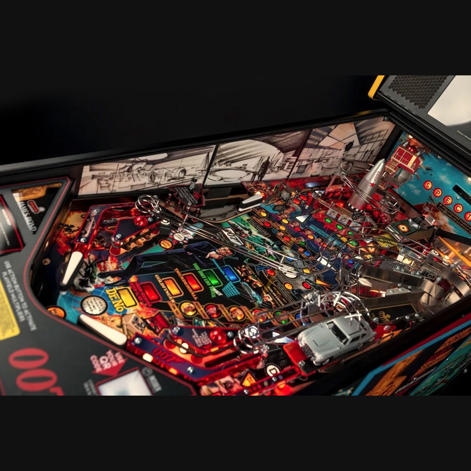 Nitro Pinball Sales Parts & Accessories JAMES BOND 007: ART BLADES