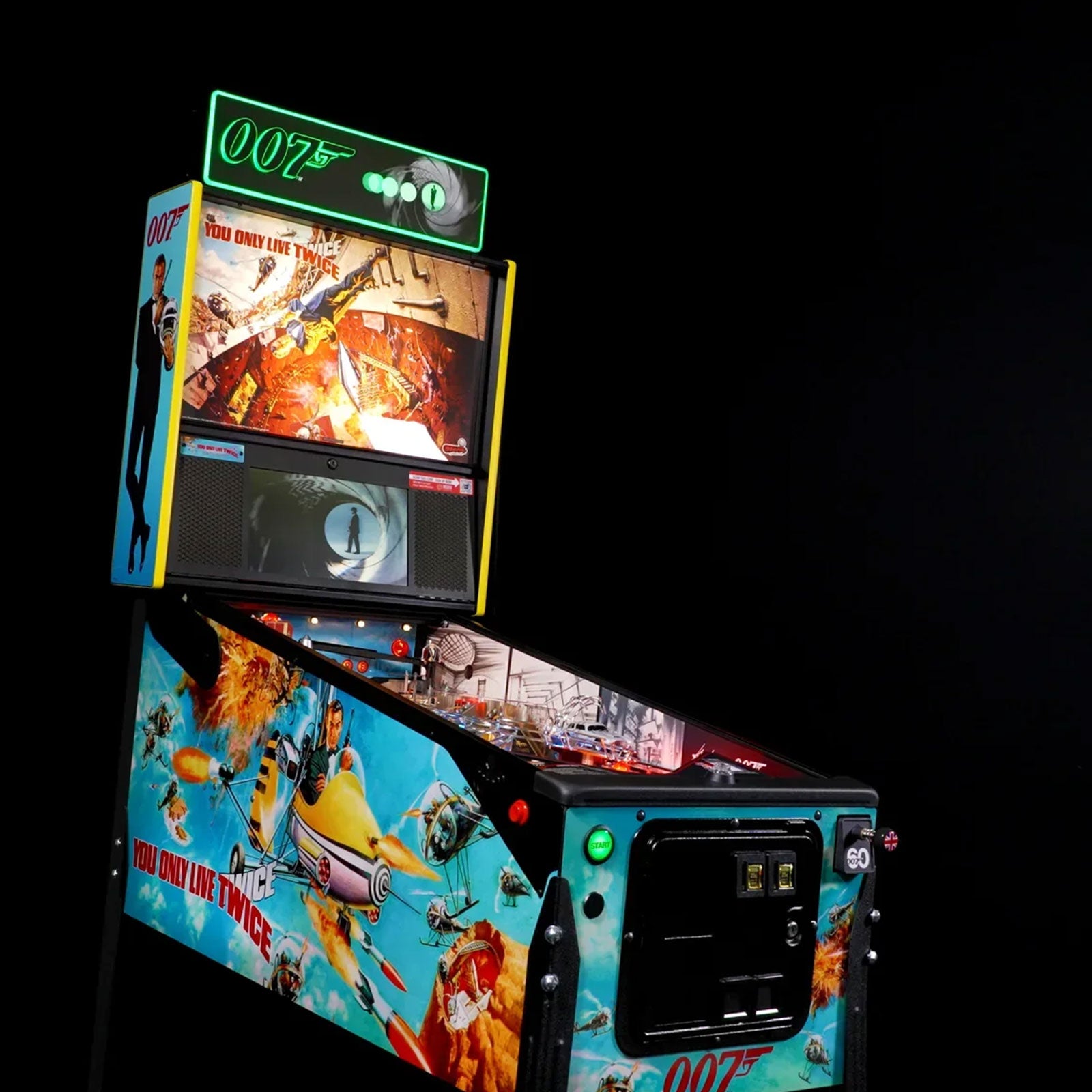 Nitro Pinball Sales Parts & Accessories JAMES BOND 007: Pinball Topper - IN STOCK!