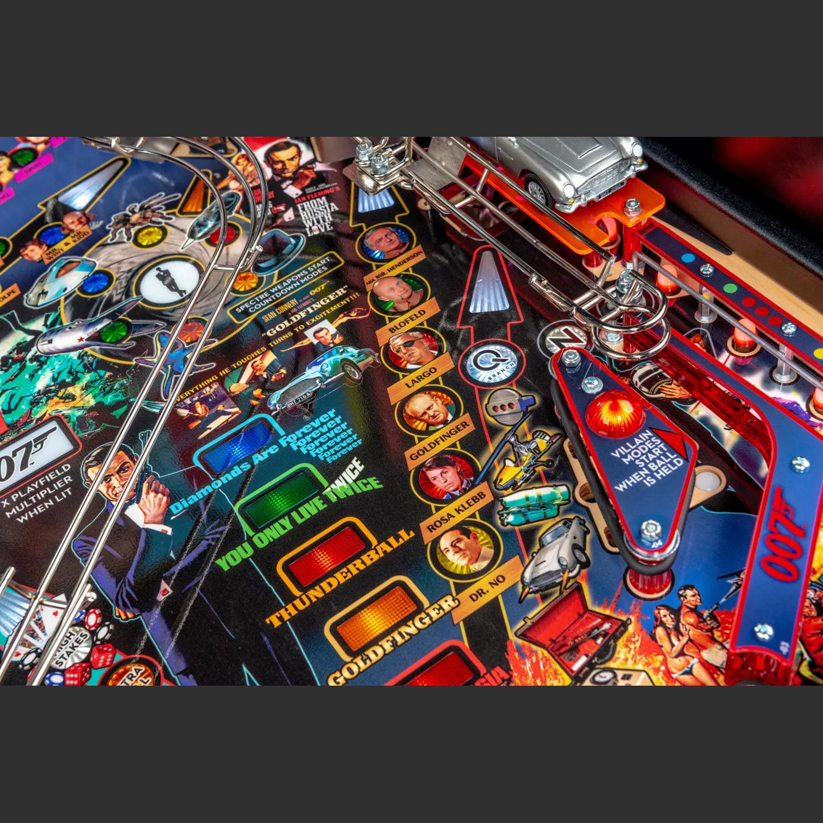 Nitro Pinball Sales USA Stern James Bond 007 Dr. No PRO Pinball Machine