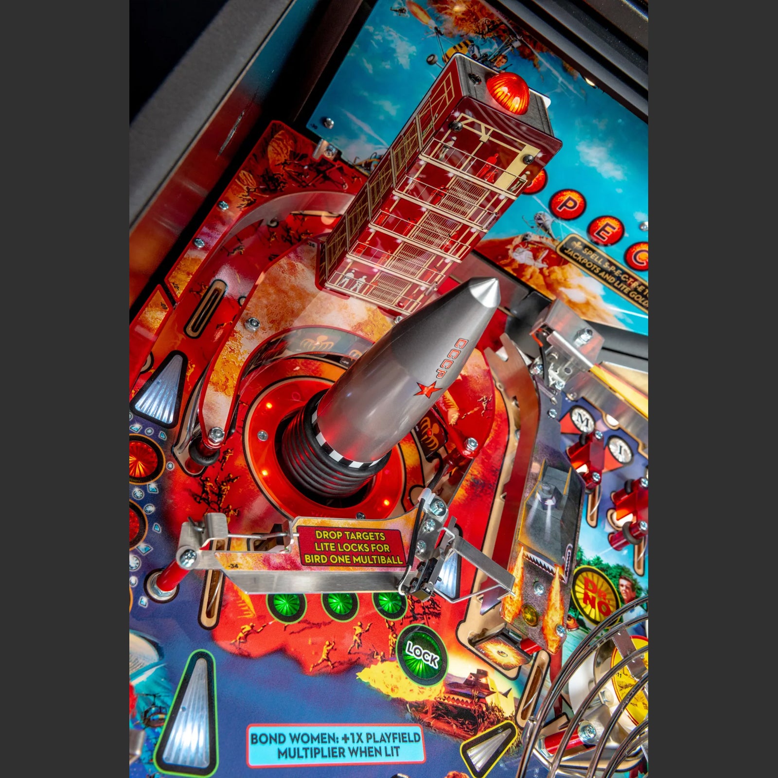 Nitro Pinball Sales USA Stern James Bond 007 Dr. No PRO Pinball Machine