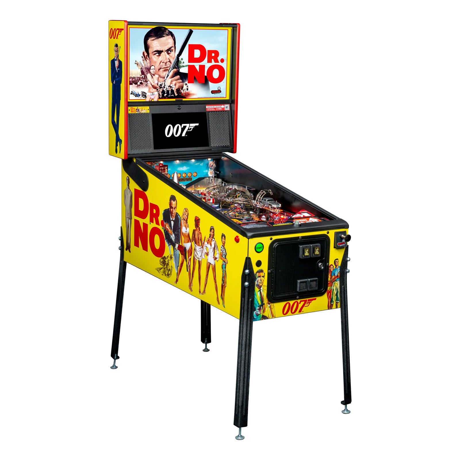 Nitro Pinball Sales USA Stern James Bond 007 Dr. No PRO Pinball Machine