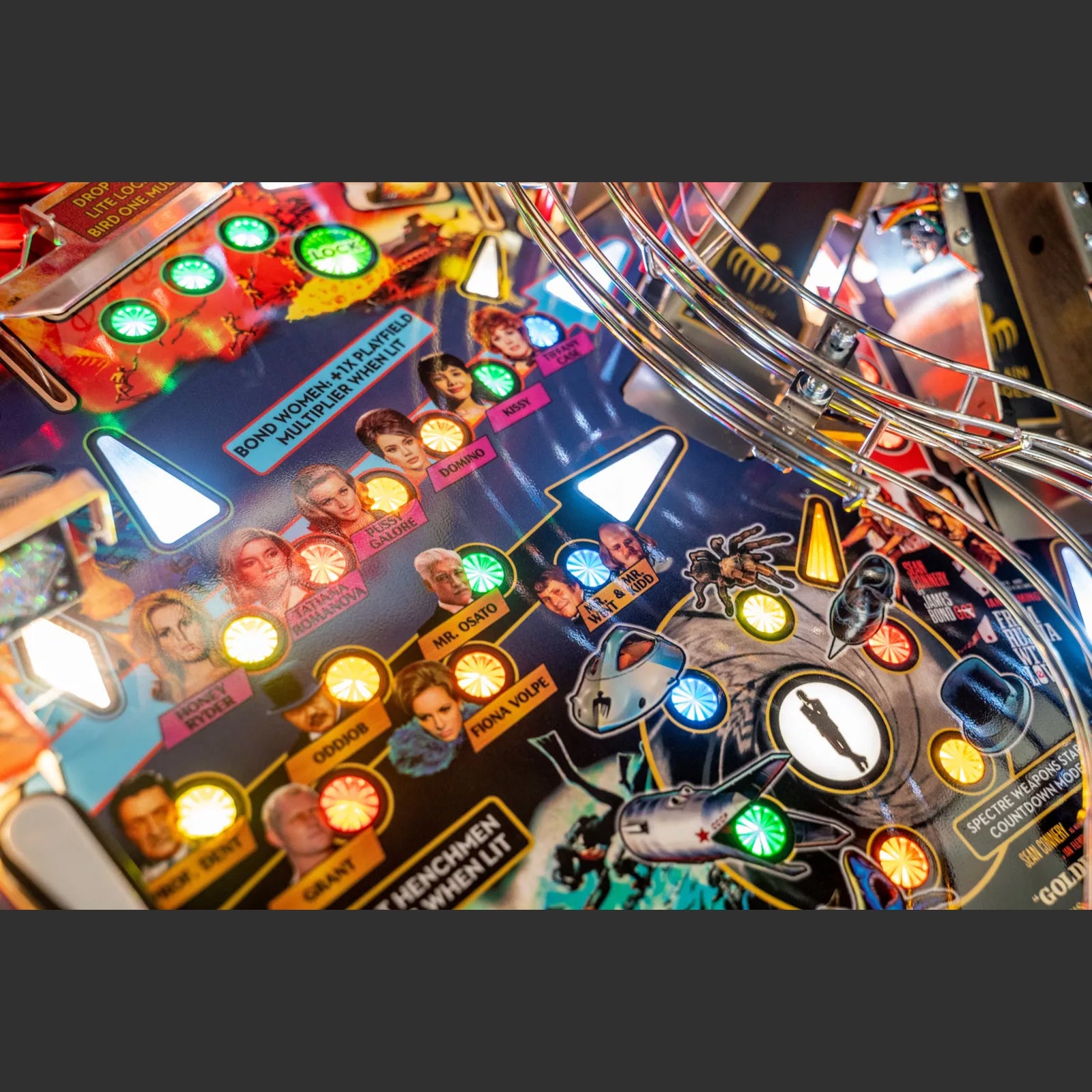 Nitro Pinball Sales USA Stern James Bond 007 Dr. No PRO Pinball Machine
